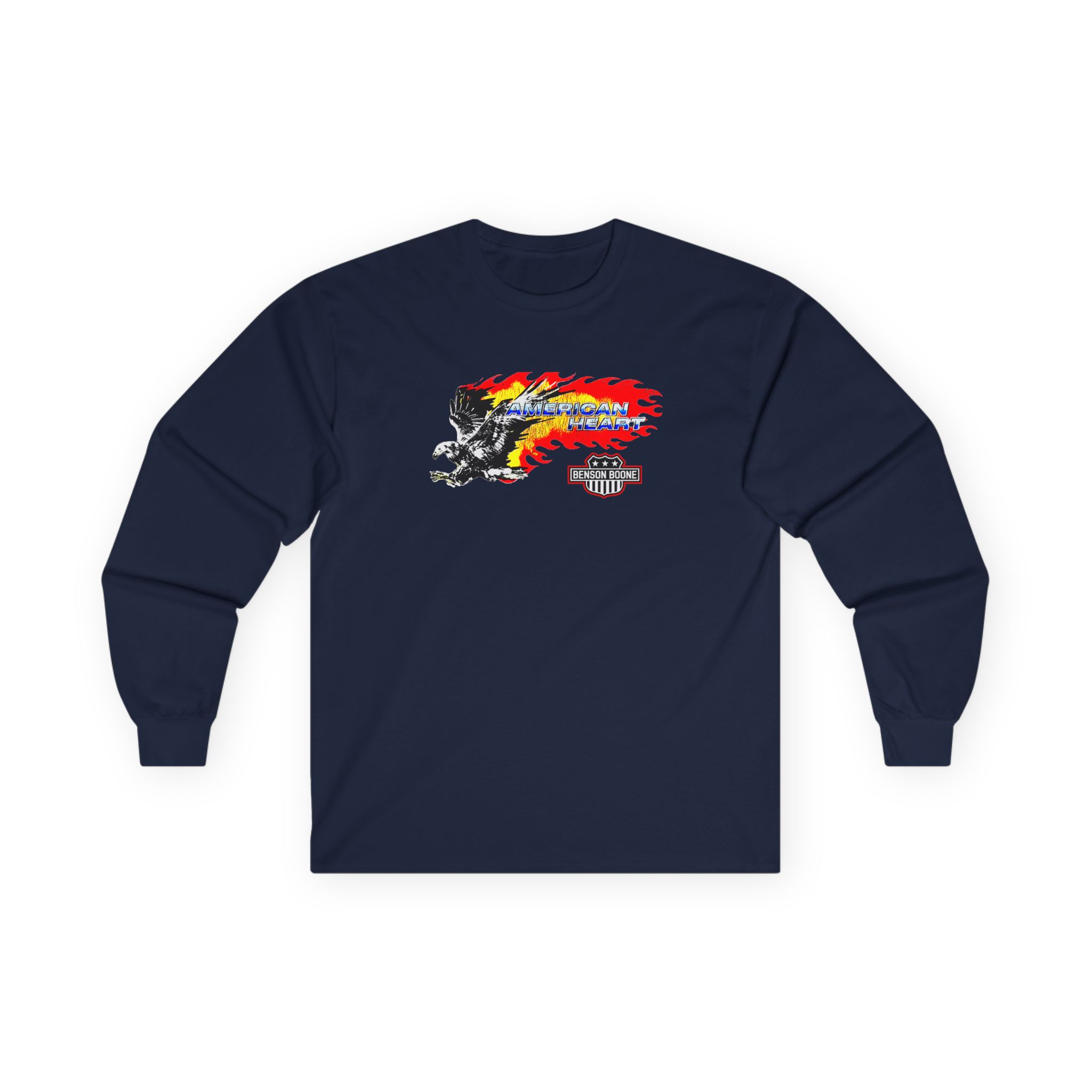 Benson Boone American Heart Unisex Ultra Cotton Long Sleeve Tee - Image 3
