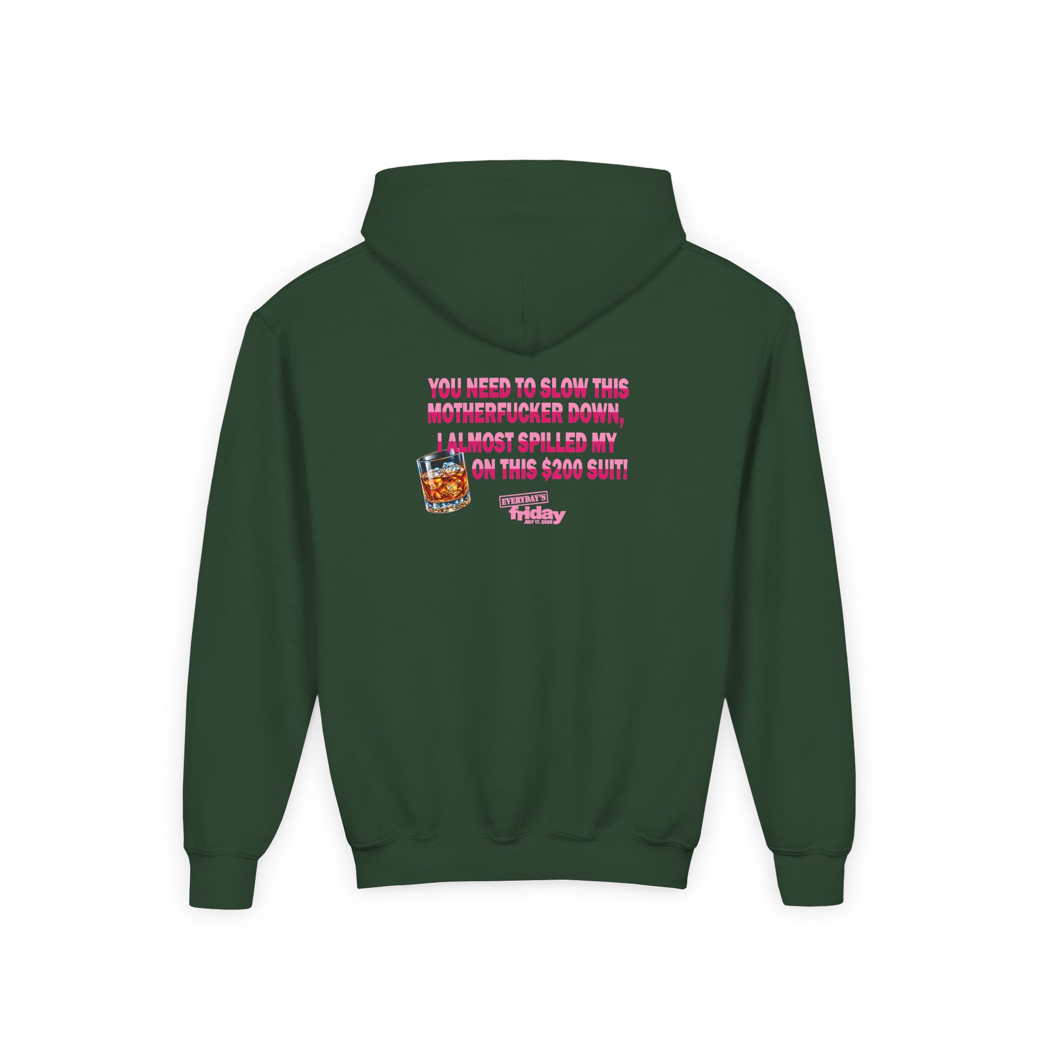 Ice Cube Pinky's Looky Here, Baby Youth Heavy Blend Hooded Sweatshirt - Image 4