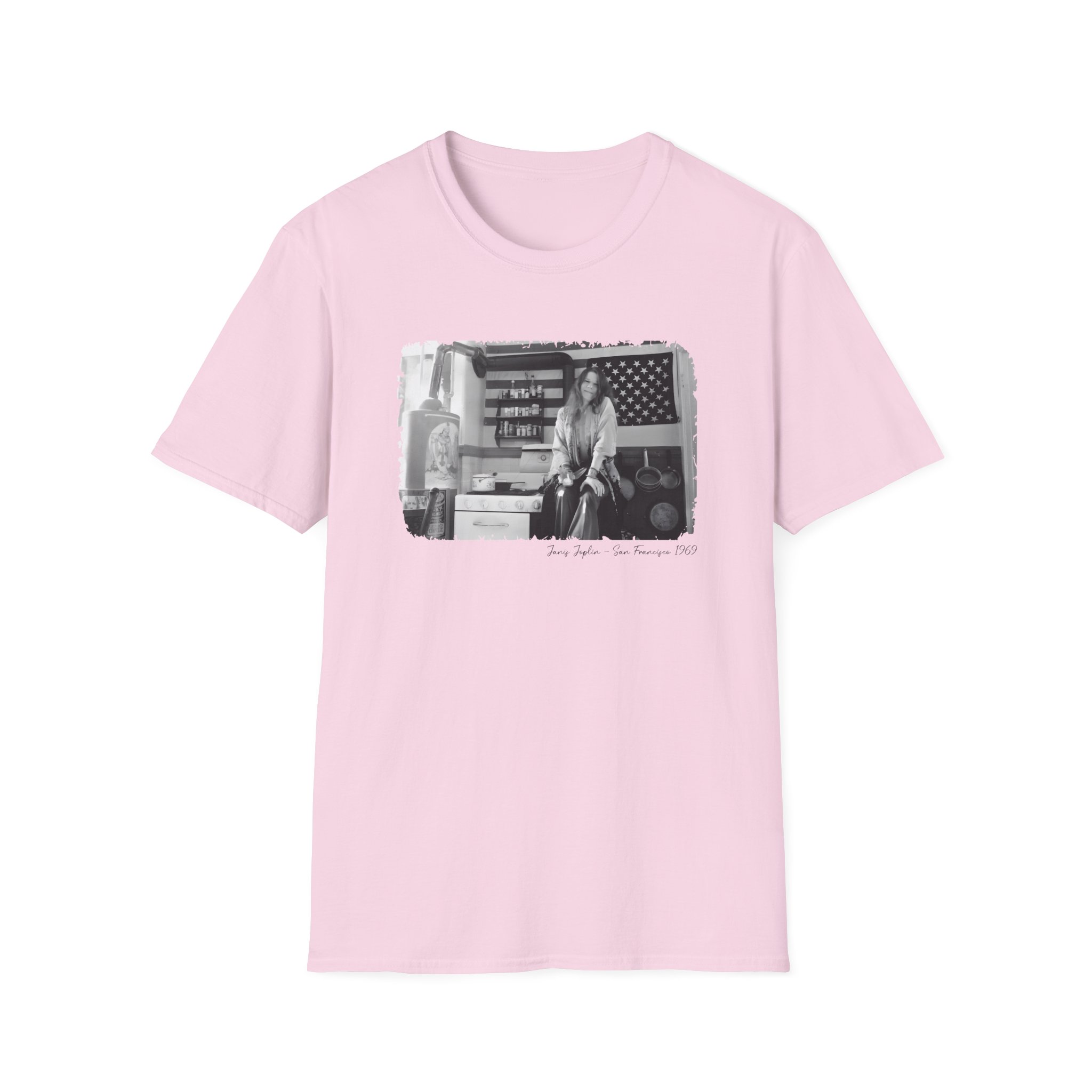 Janis in the Kitchen Unisex Softstyle T-Shirt - Image 45