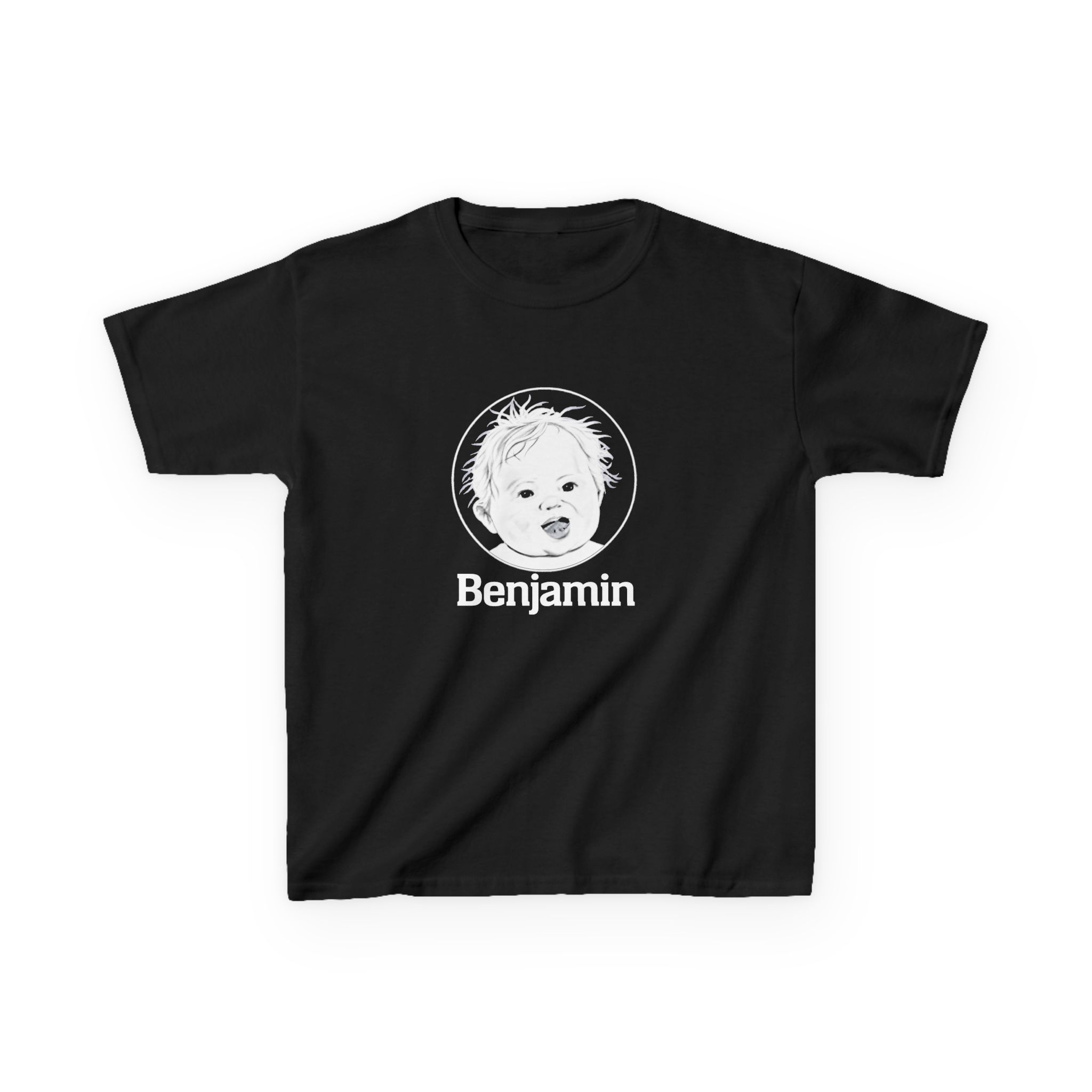 Garrett Watts Baby Benjamin Kids Heavy Cotton™ Tee