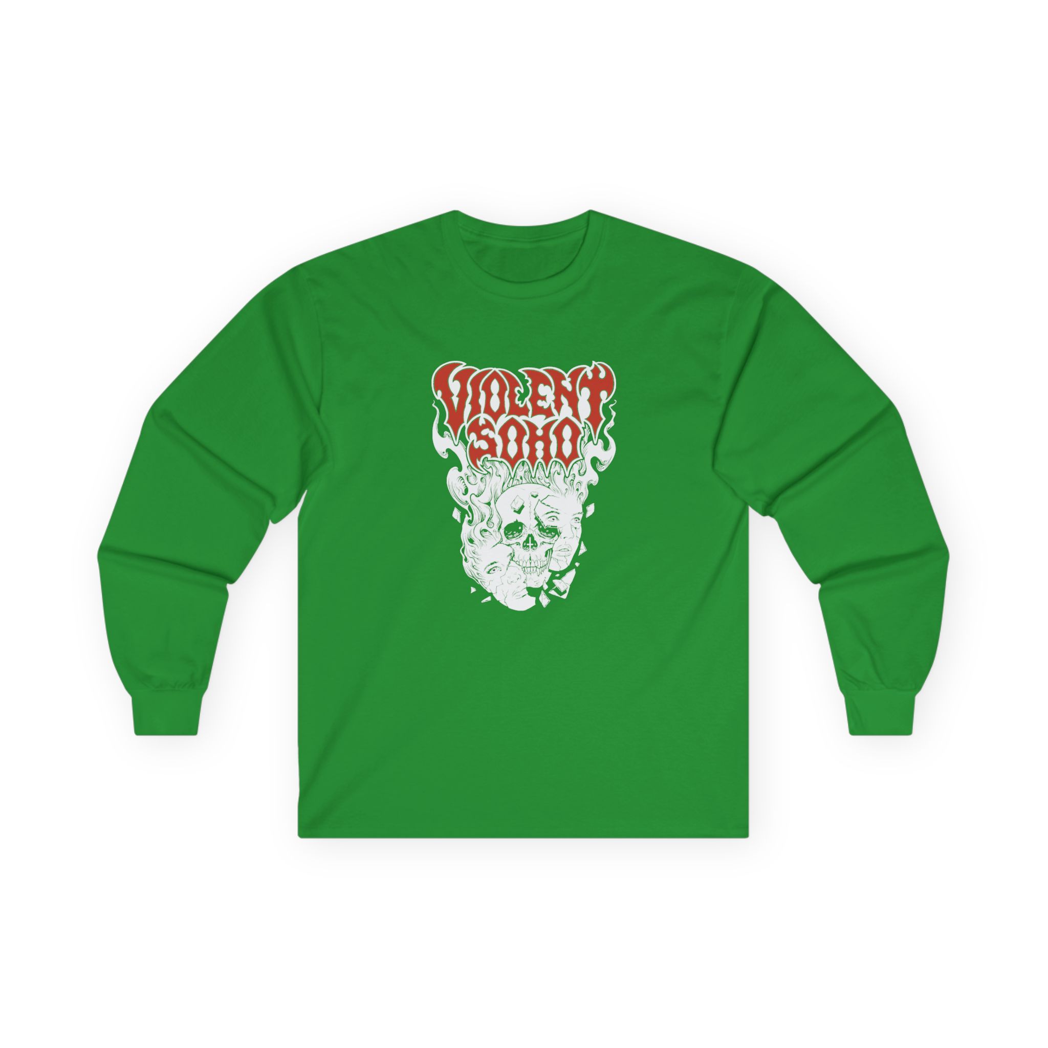 Violent Soho Murdoch Skull Unisex Ultra Cotton Long Sleeve Tee - Image 9