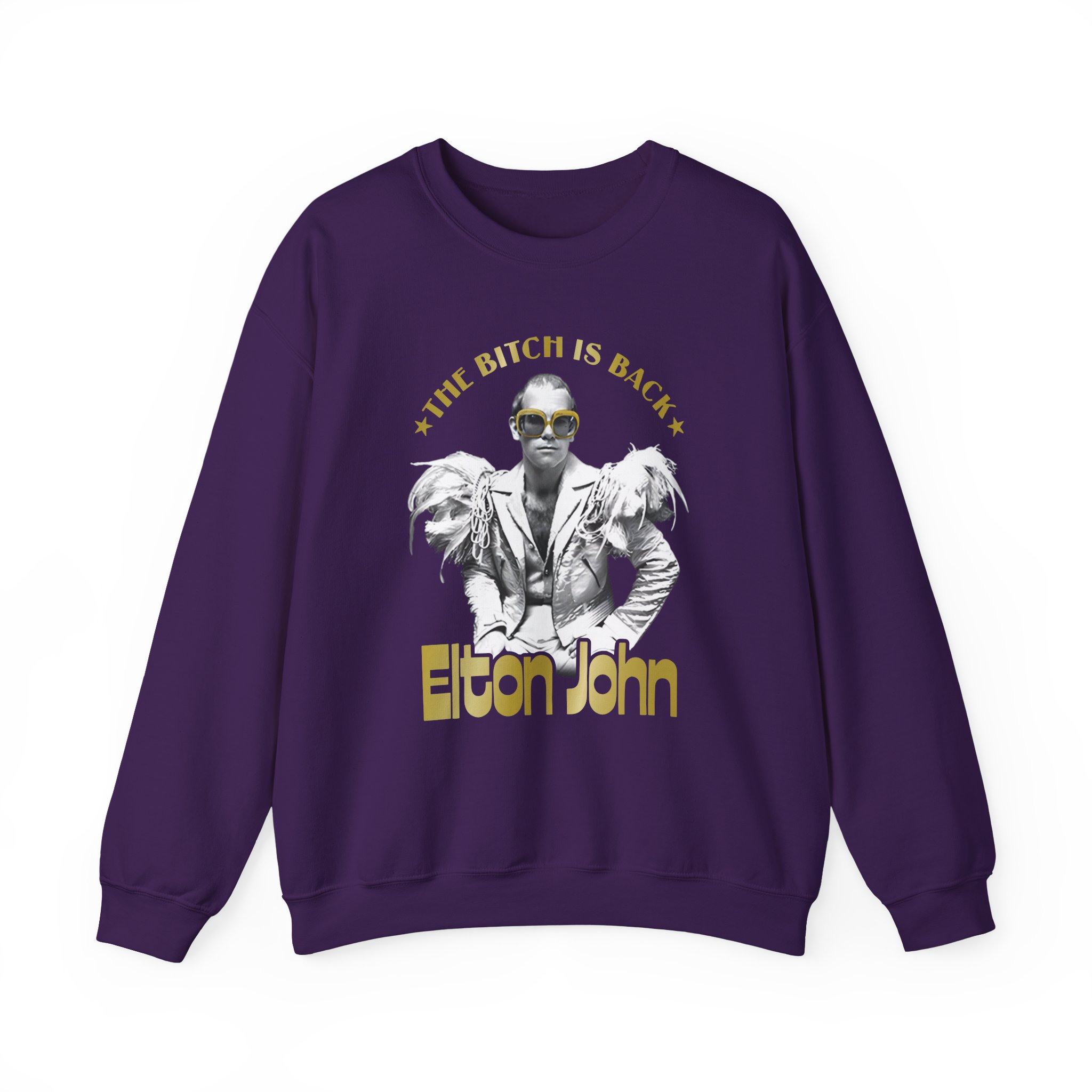Ej Farewell Bitch is Back Foil Unisex Heavy Blend™ Crewneck Sweatshirt - Image 21