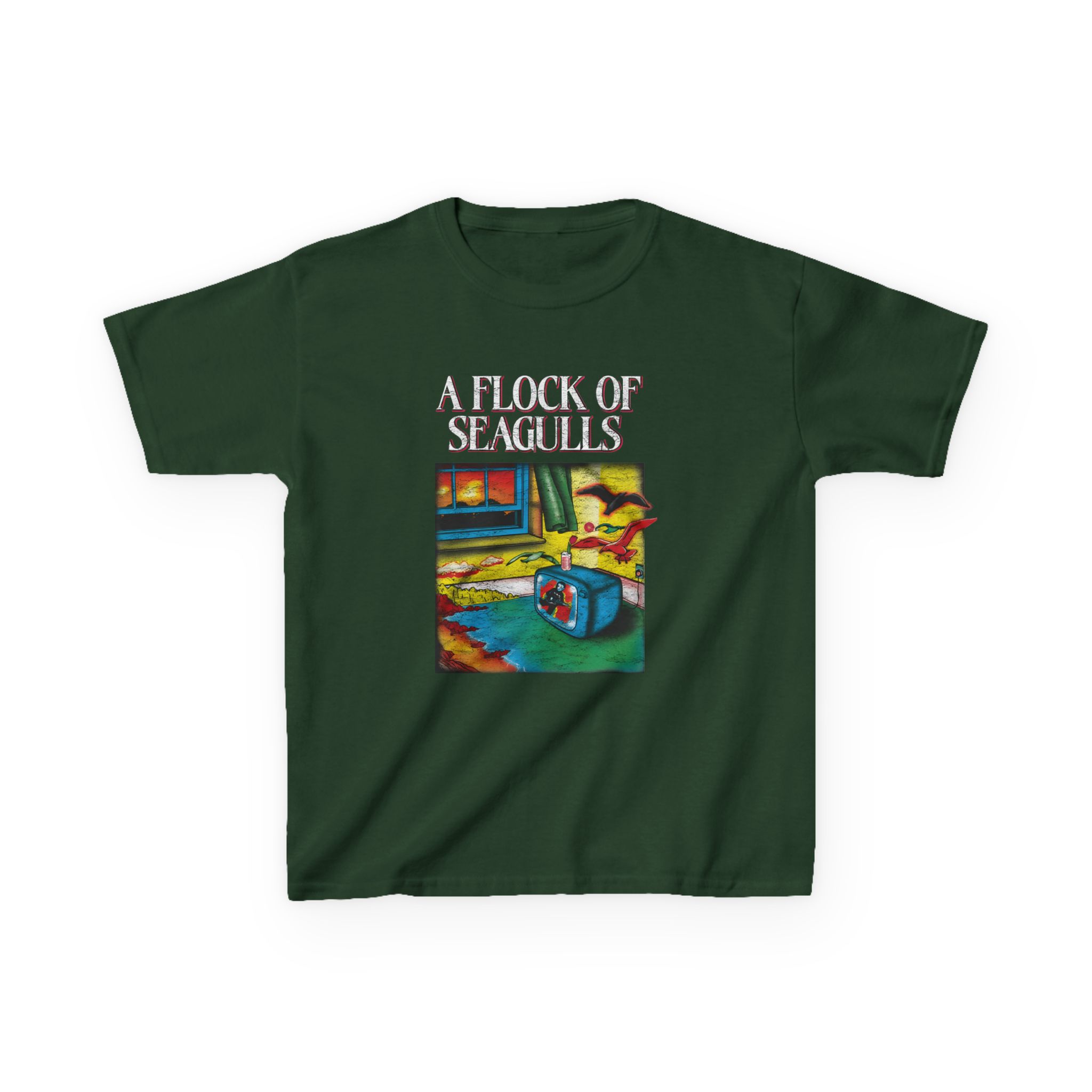 A Flock of Seagulls I Ran Tour Kids Heavy Cotton™ Tee - Image 3