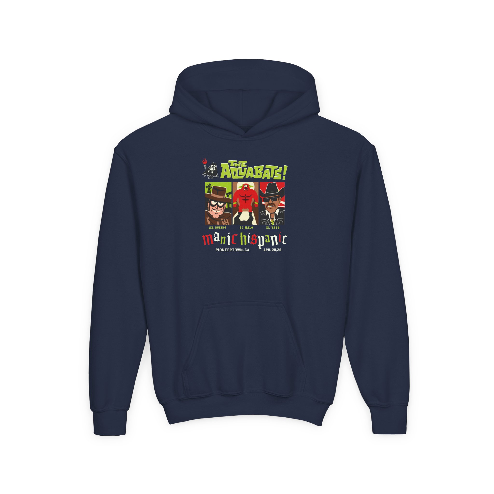 The Aquabats! Youth Heavy Blend Hooded Sweatshirt - Image 5