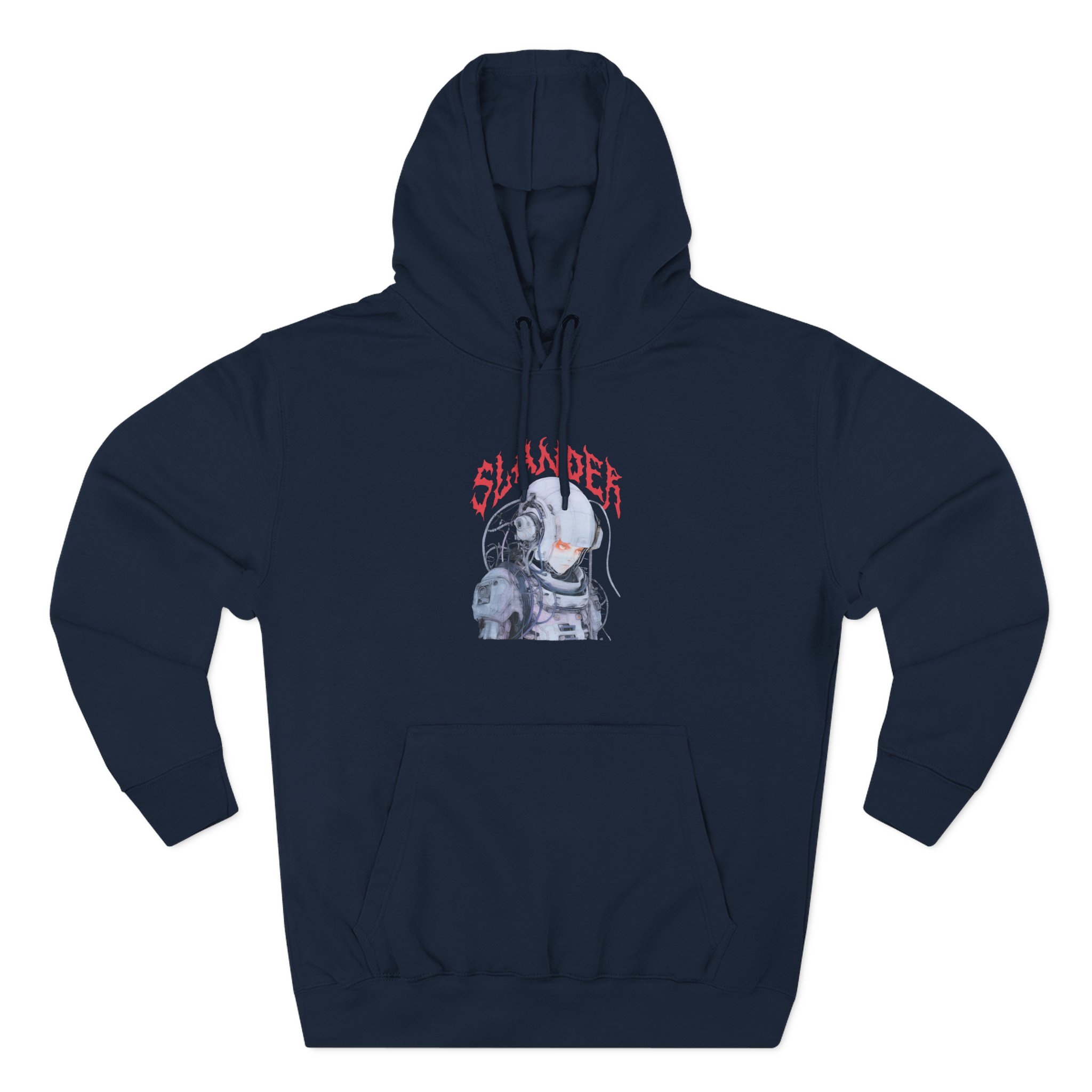 Slander Gud Vibrations Graffiti Three-Panel Fleece Hoodie - Image 7