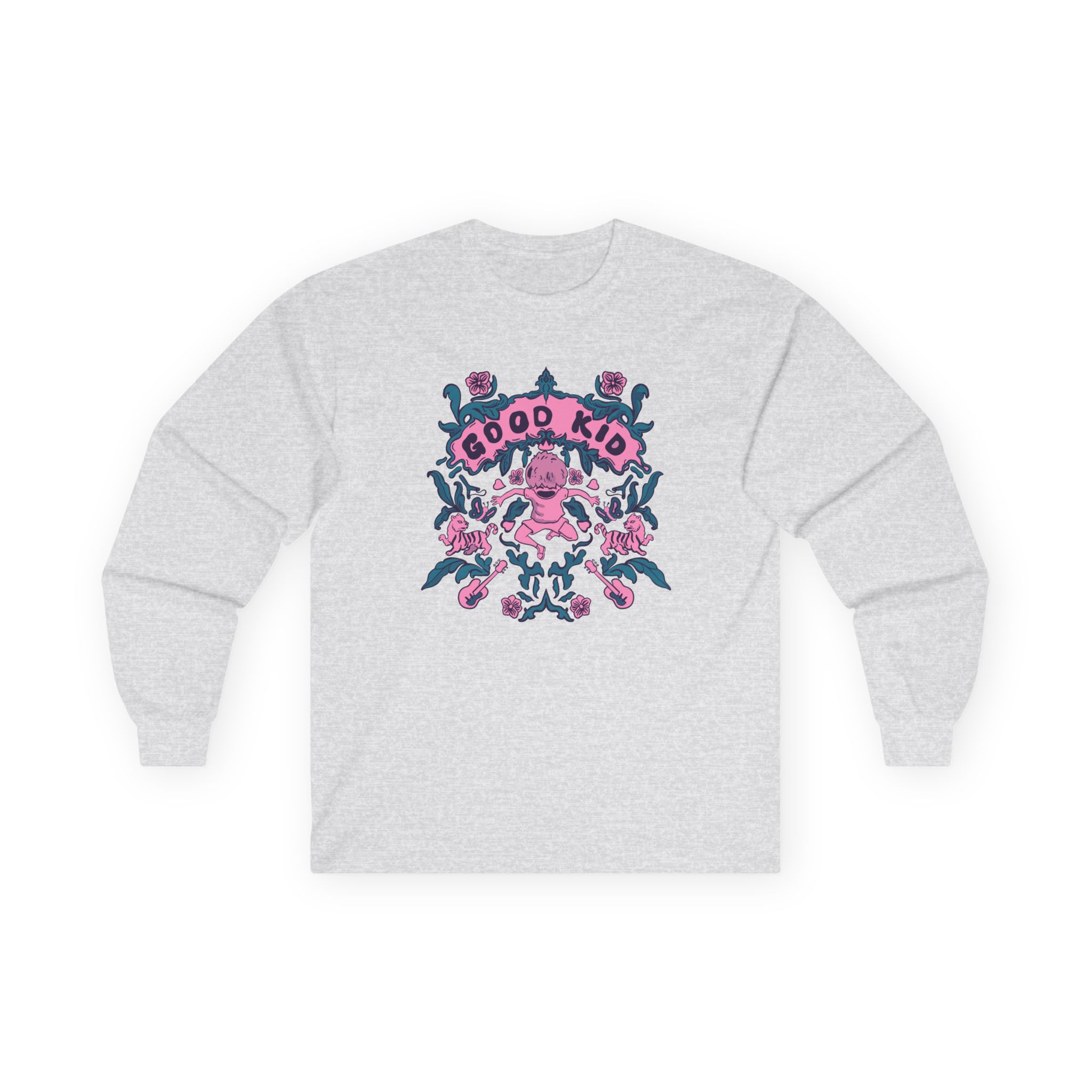 Good Kid Mirror World Unisex Ultra Cotton Long Sleeve Tee - Image 3