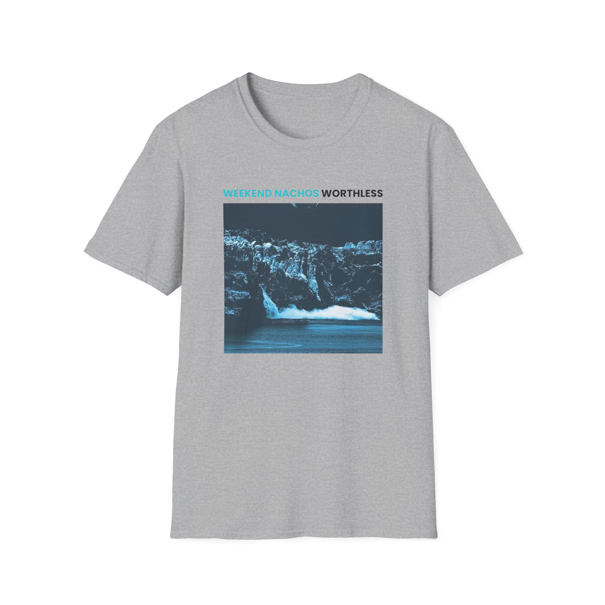 Weekend Nachos Worthless Unisex Softstyle T-Shirt - Image 9