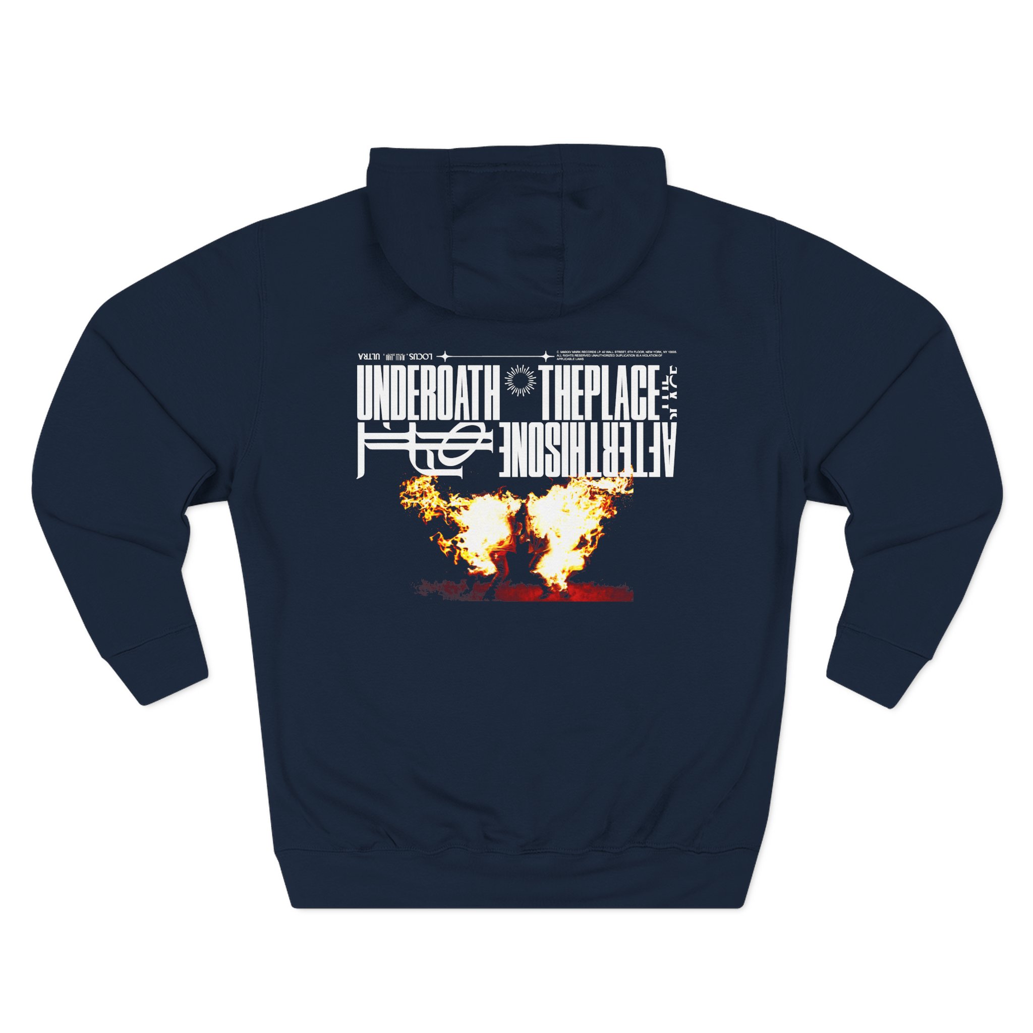 Underoath Three-Panel Fleece Hoodie - Image 10