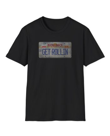 Nickelback Get Rollin Unisex Softstyle T-Shirt