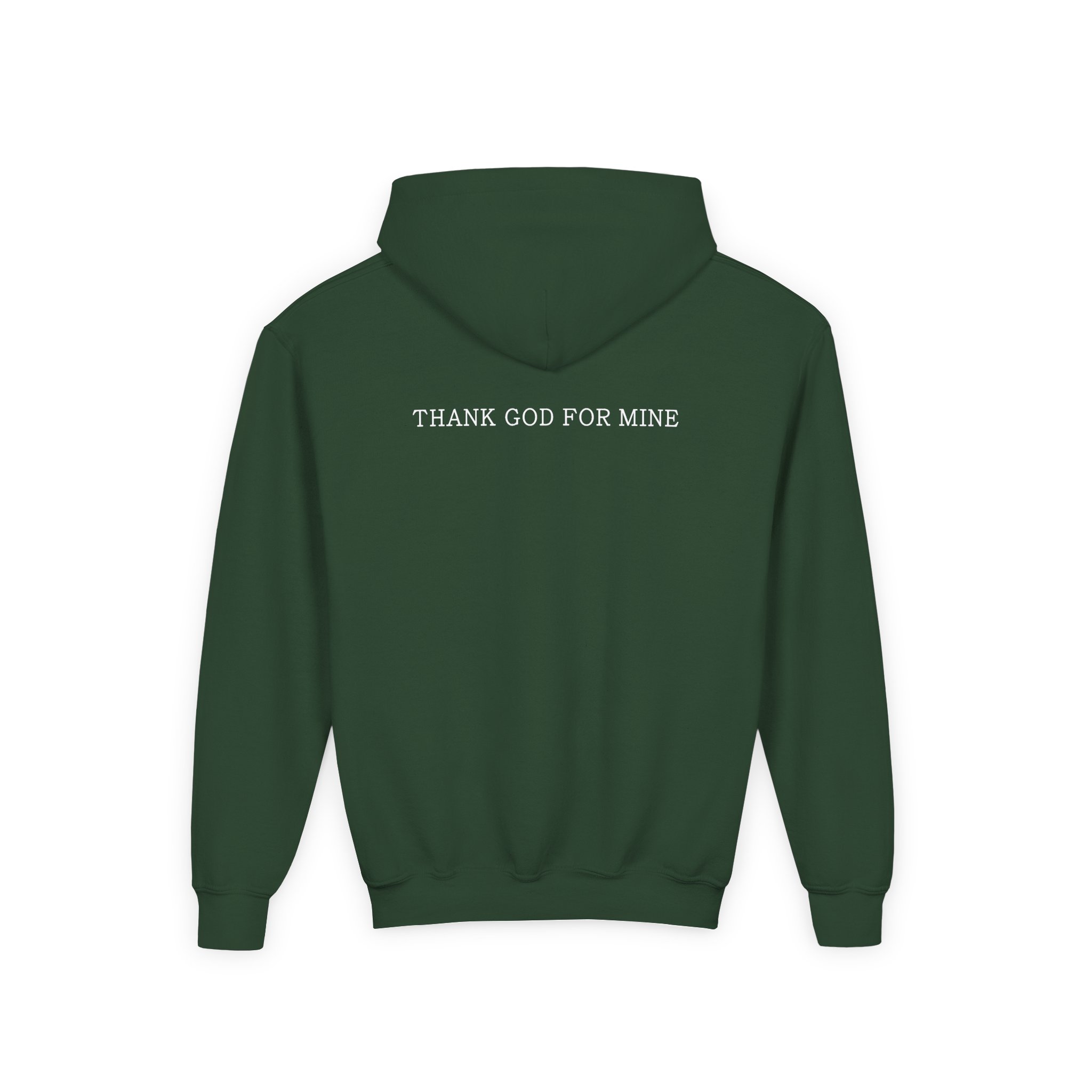 Megan Moroney God Bless the Girls Inside Out Youth Heavy Blend Hooded Sweatshirt - Image 6