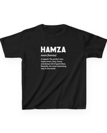 Kids Hamza Name Heavy Cotton™ Tee