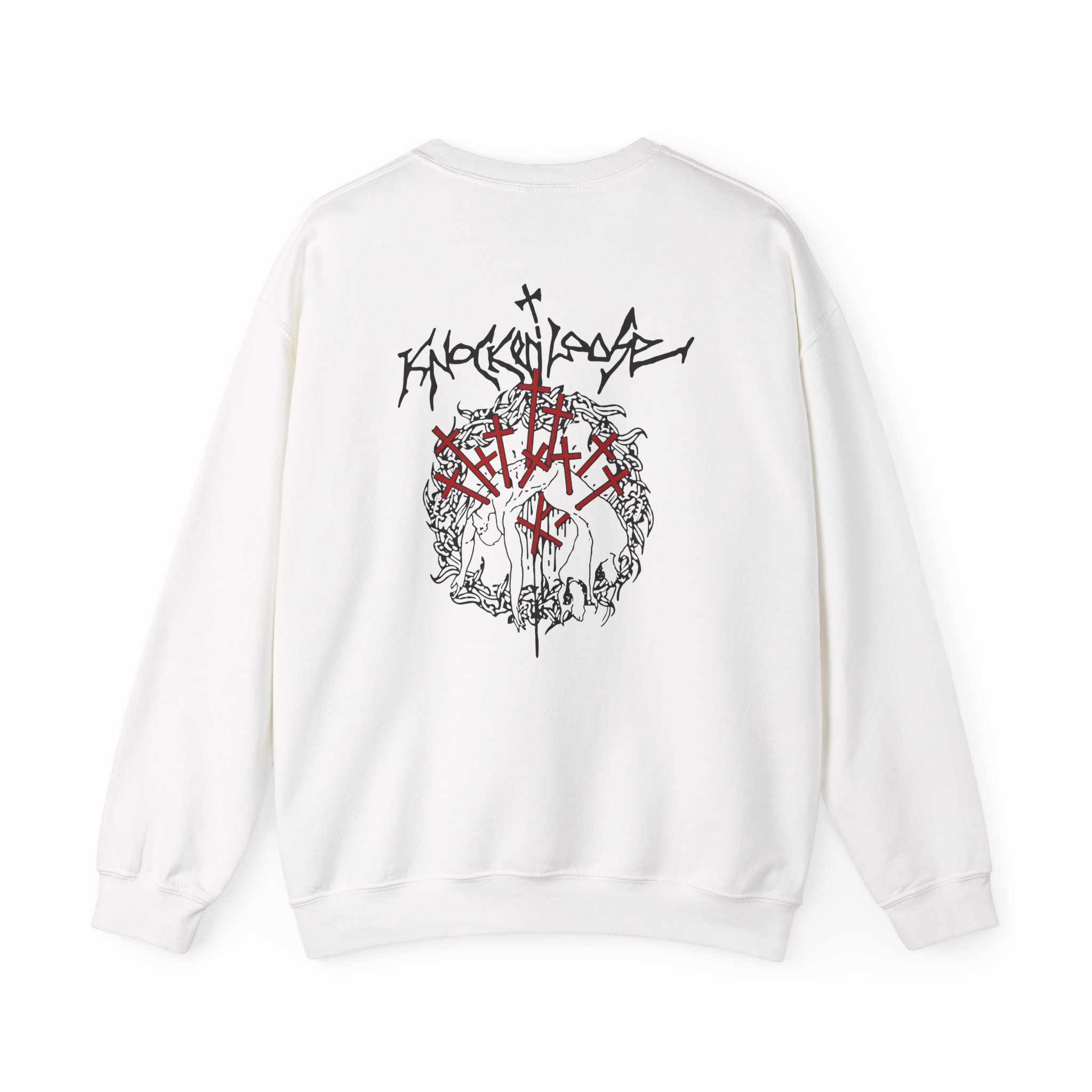 Knocked Loose Otak Ash Unisex Heavy Blend™ Crewneck Sweatshirt - Image 4