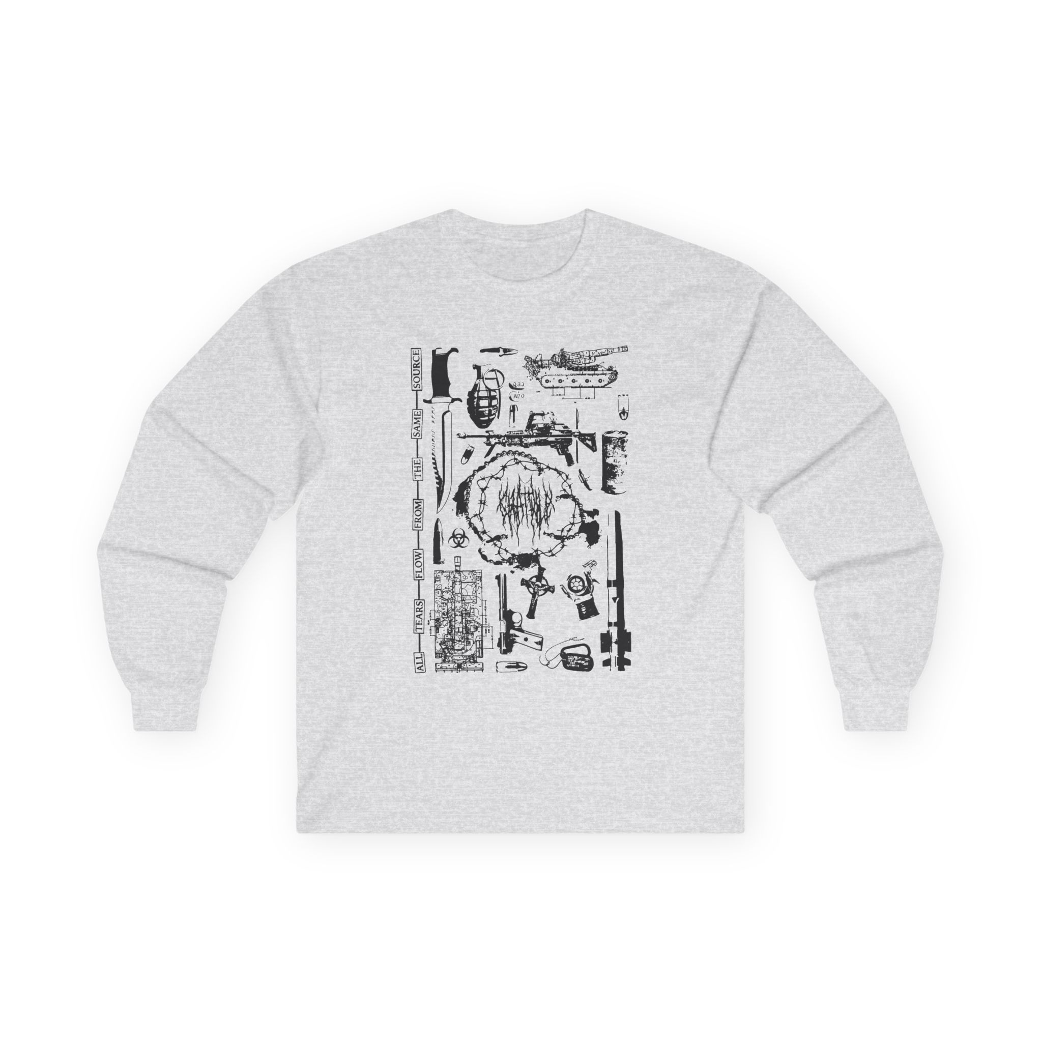 Chat Pile Shame Unisex Ultra Cotton Long Sleeve Tee - Image 3
