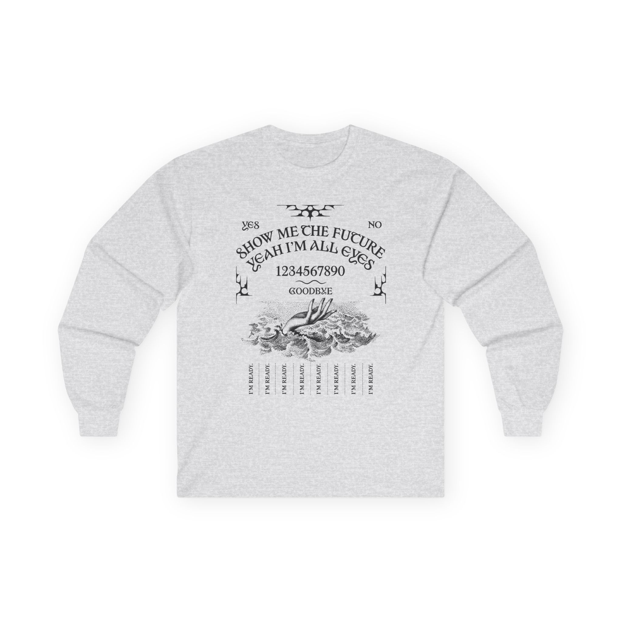 Caroline Polachek Ocean of Tears Unisex Ultra Cotton Long Sleeve Tee - Image 3