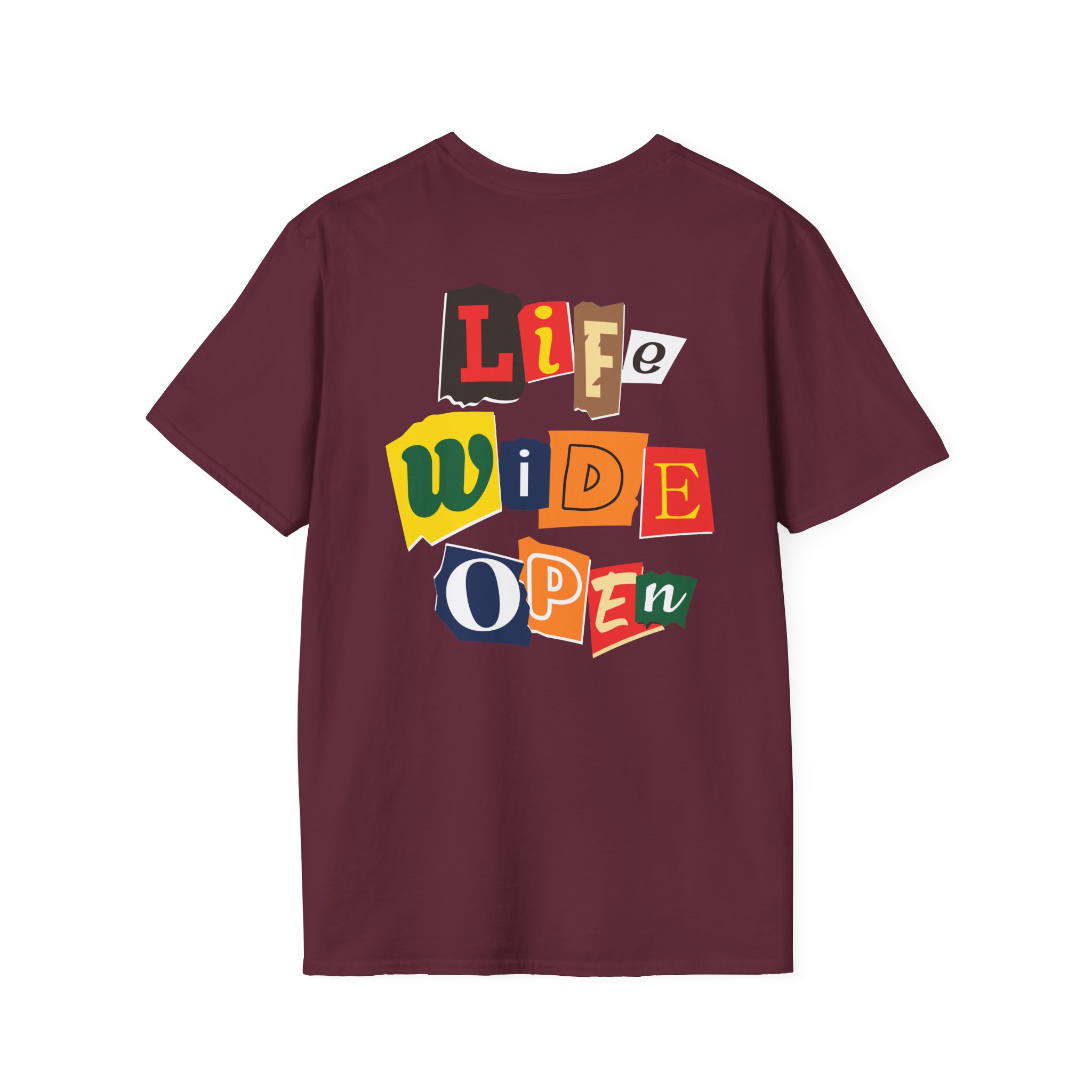 Cboystv Ransom Note Unisex Softstyle T-Shirt - Image 4