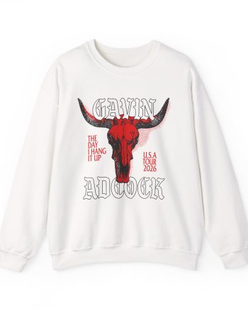 Gavin Adcock Ivory Steerhead Unisex Heavy Blend™ Crewneck Sweatshirt
