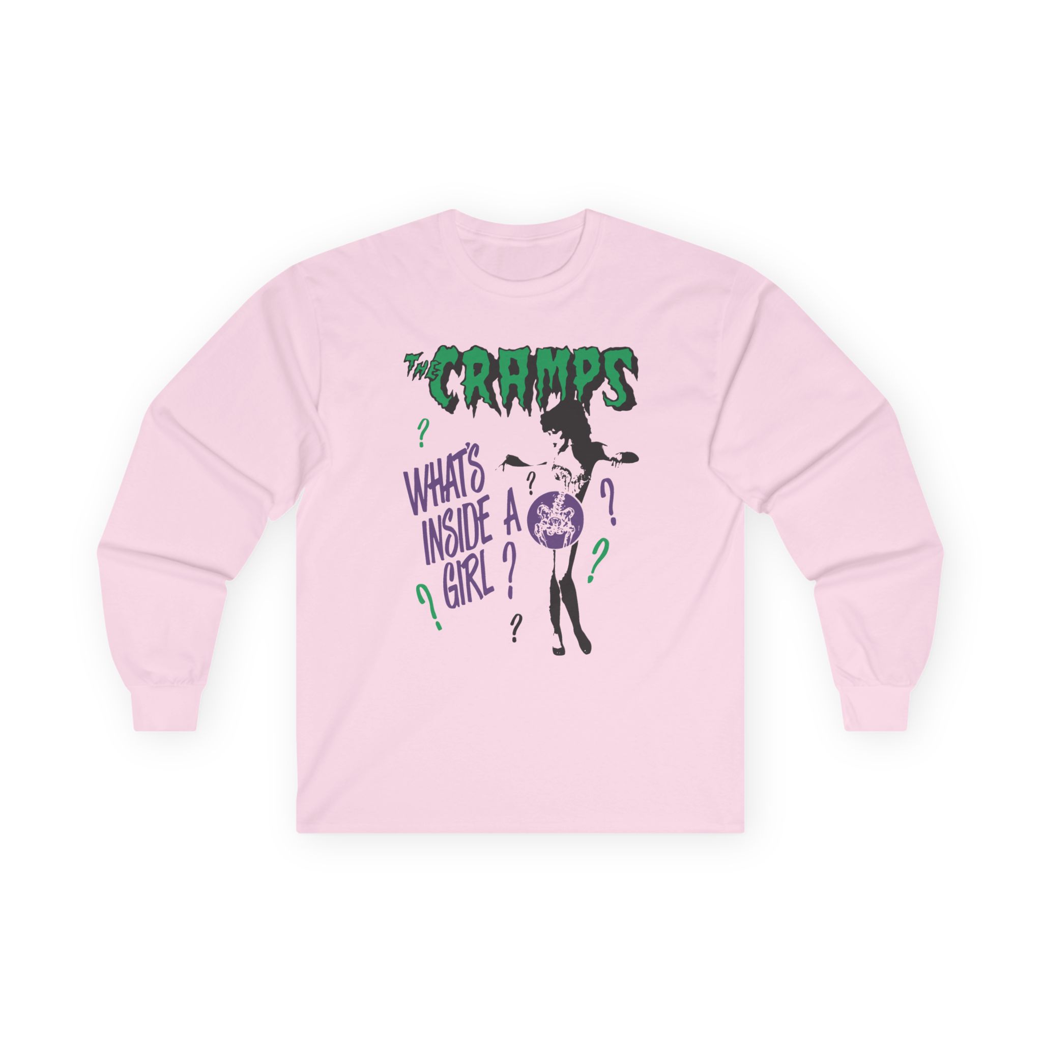The Cramps What's Inside a Girl Unisex Ultra Cotton Long Sleeve Tee - Image 7