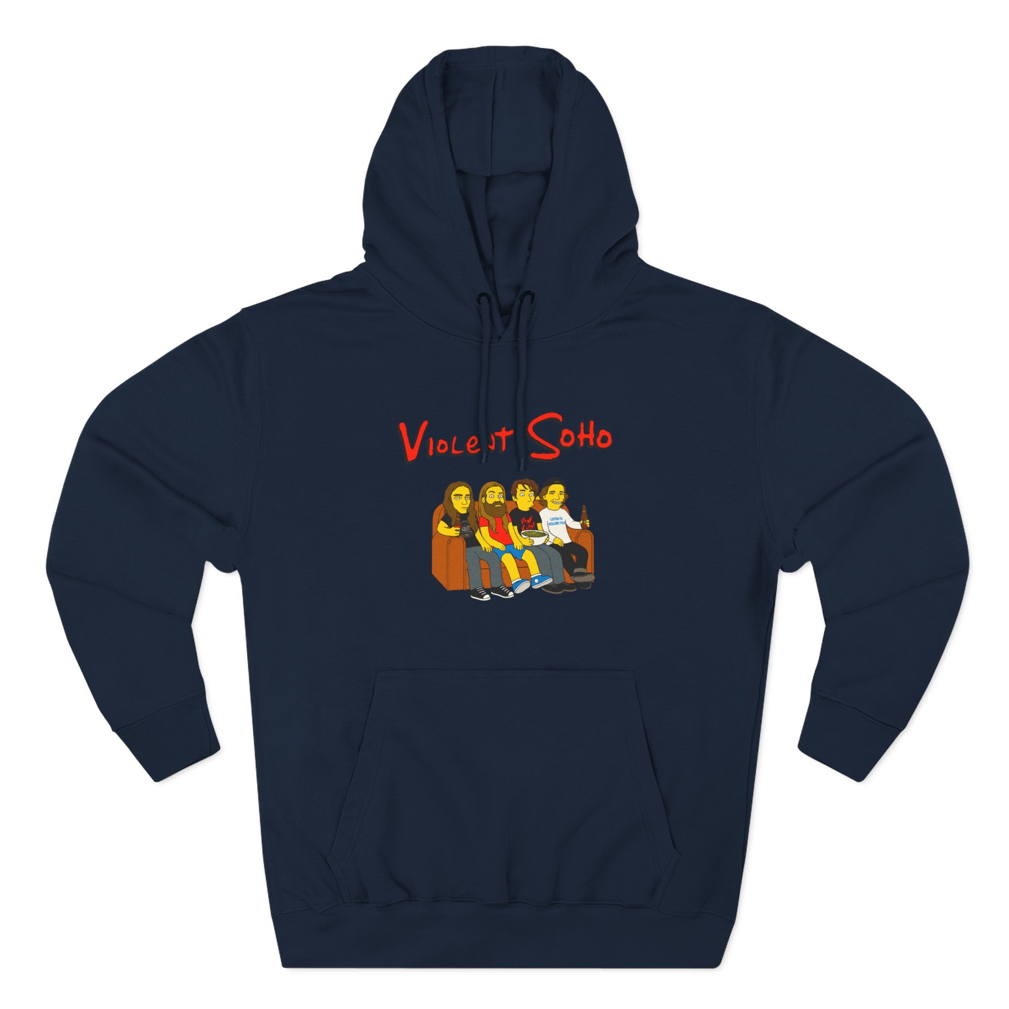 Violent Soho Springfield 4122 Three-Panel Fleece Hoodie - Image 17