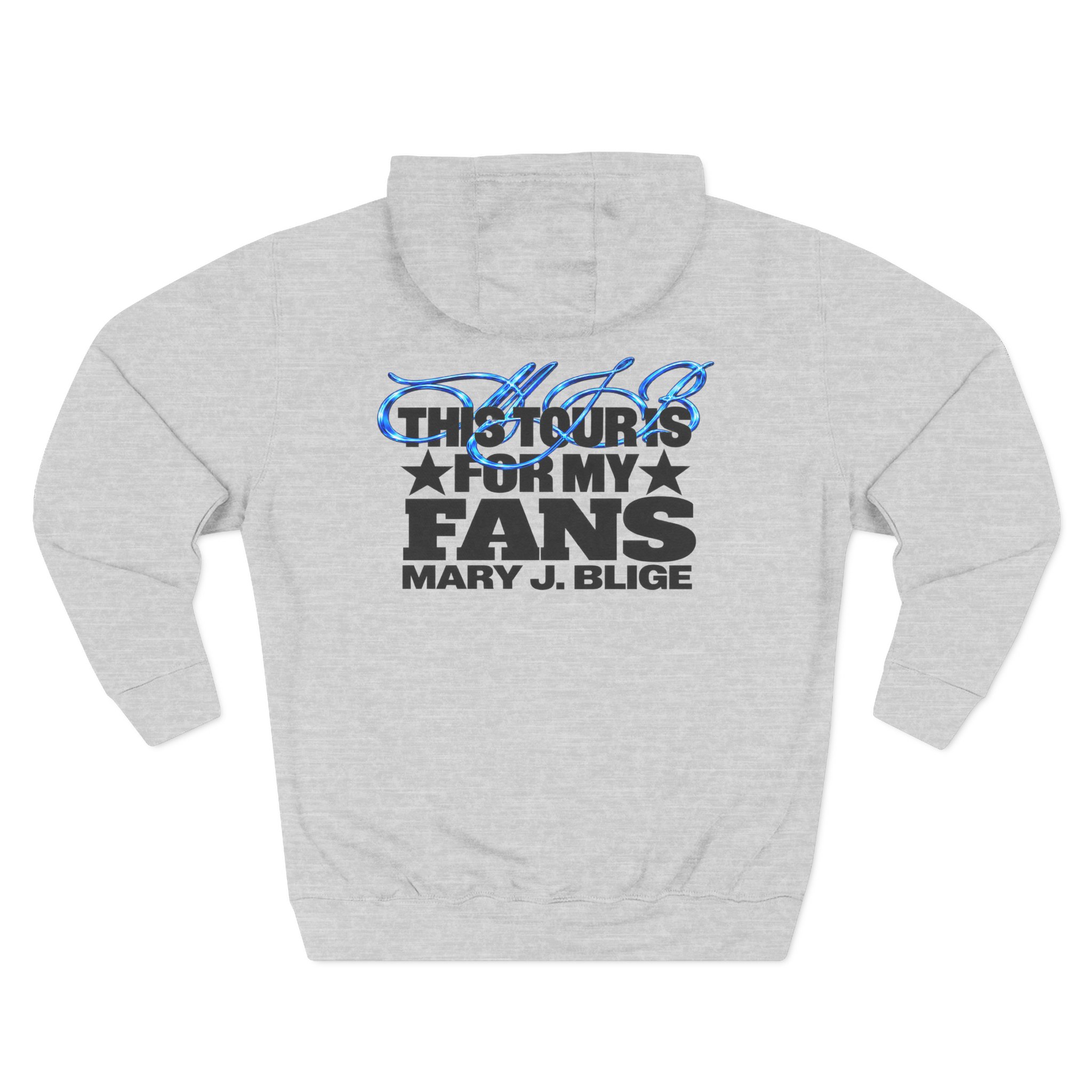 Mary J Blige City Three-panel Fleece Hoodie - Image 6