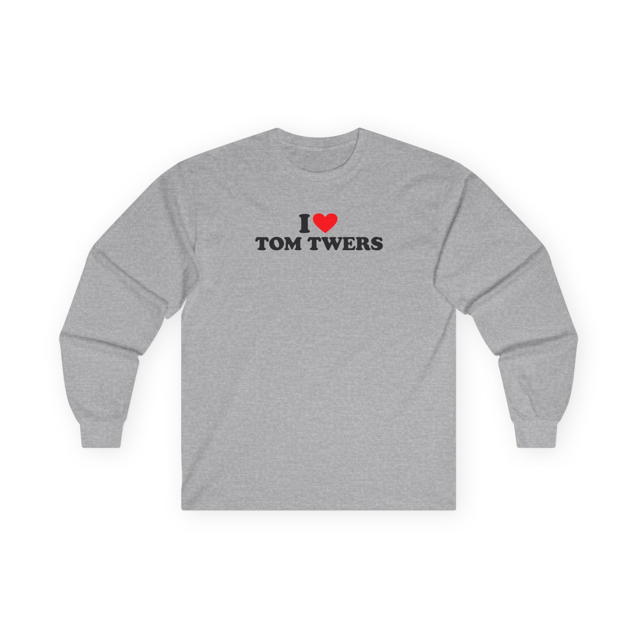 Tom Twers I Love Unisex Ultra Cotton Long Sleeve Tee - Image 5