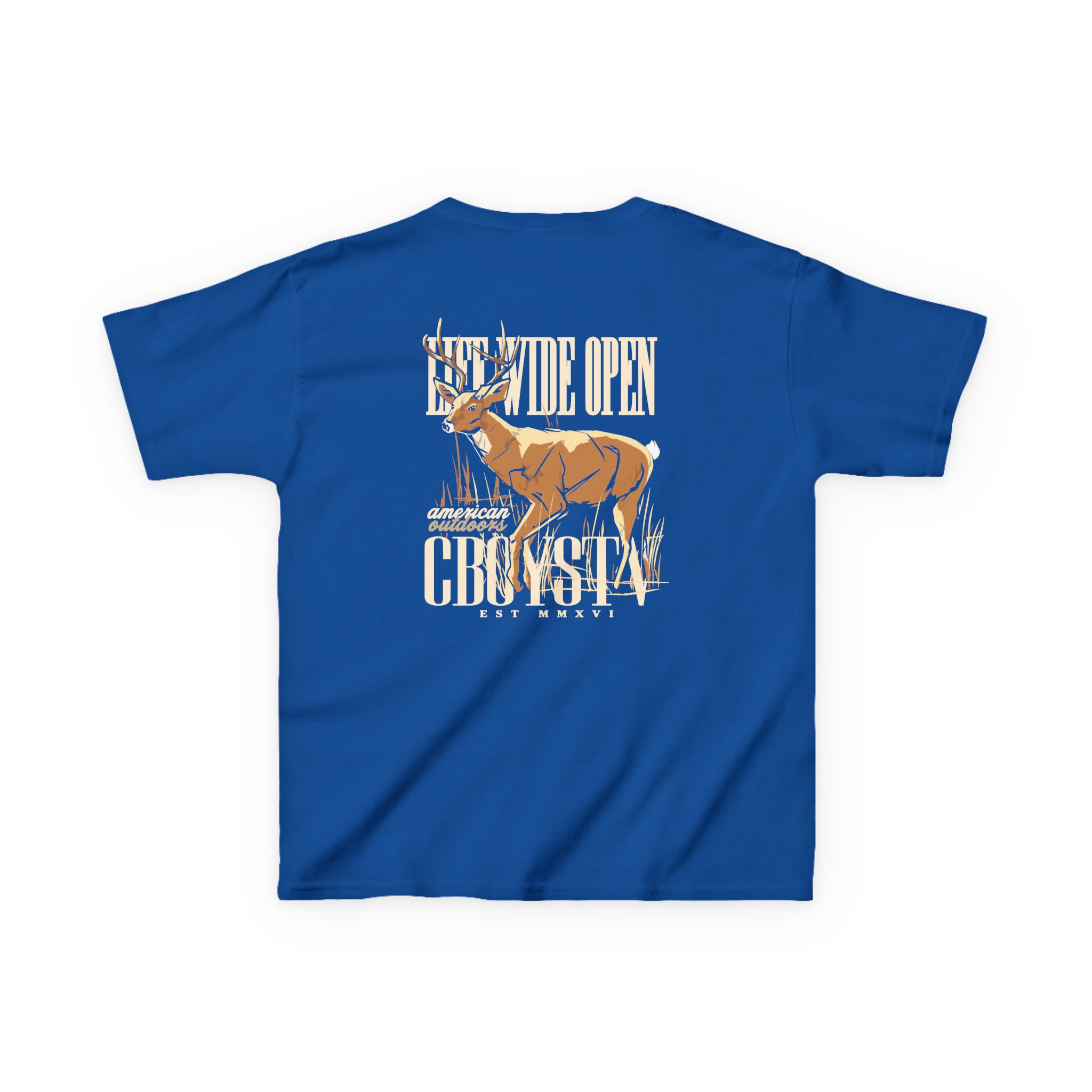 Kids Cboystv Whitetail Heavy Cotton™ Tee - Image 8