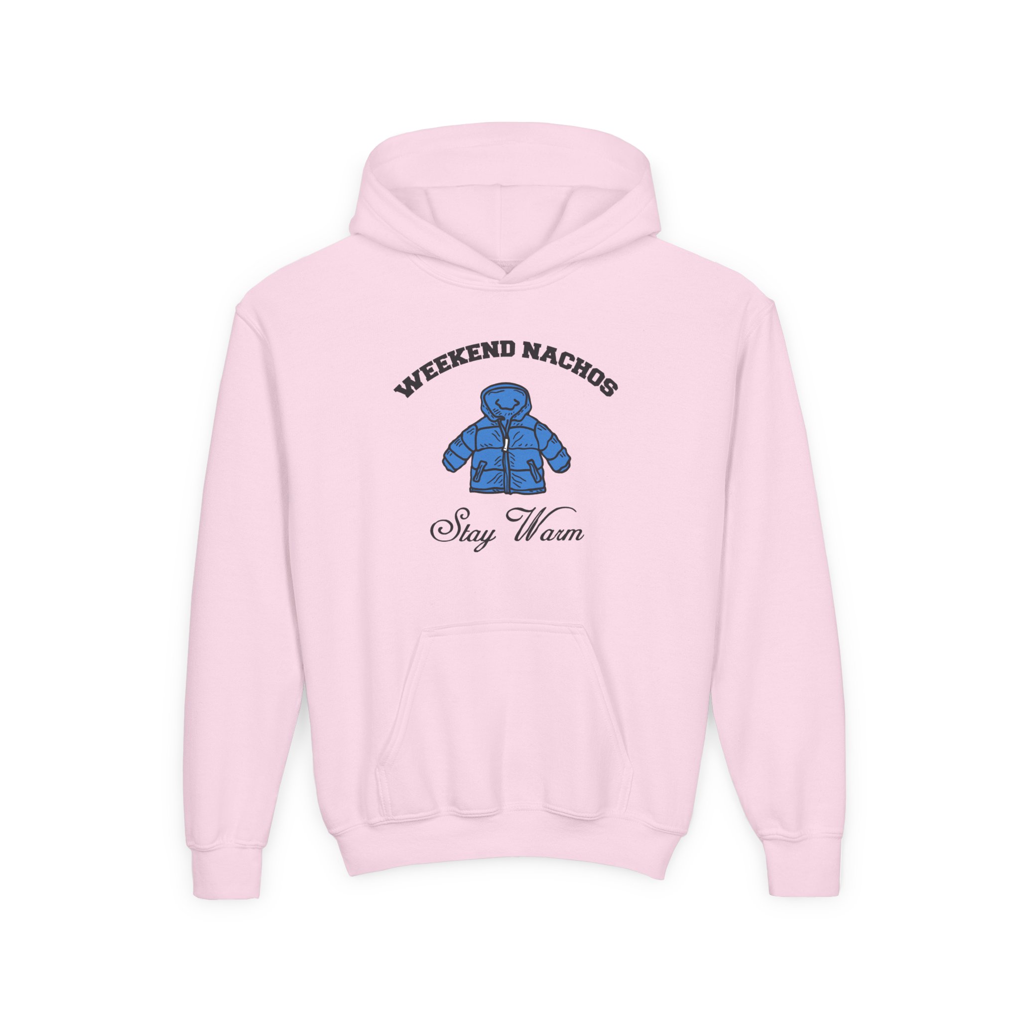 Youth Weekend Nachos Heavy Blend Hooded Sweatshirt - Image 11