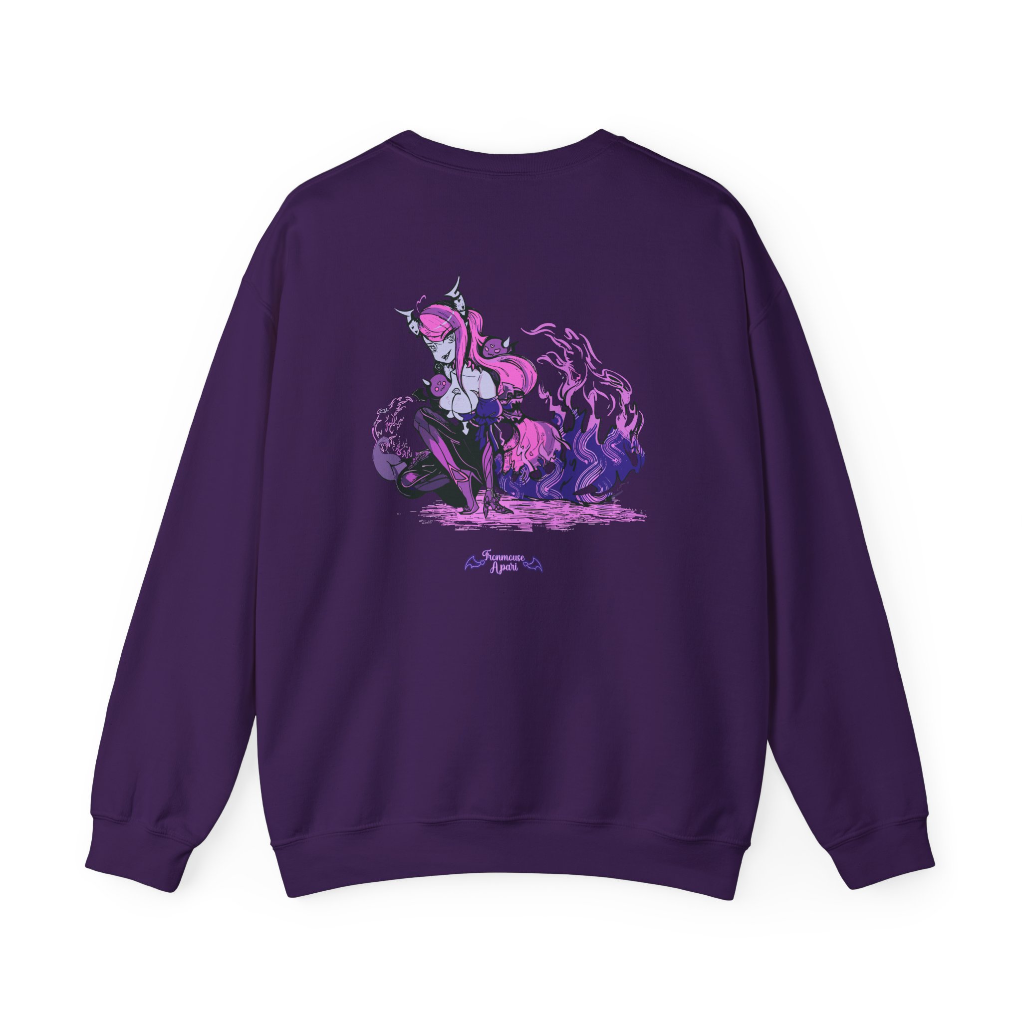 Ironmouse Underworld Goddess Unisex Heavy Blend™ Crewneck Sweatshirt - Image 8