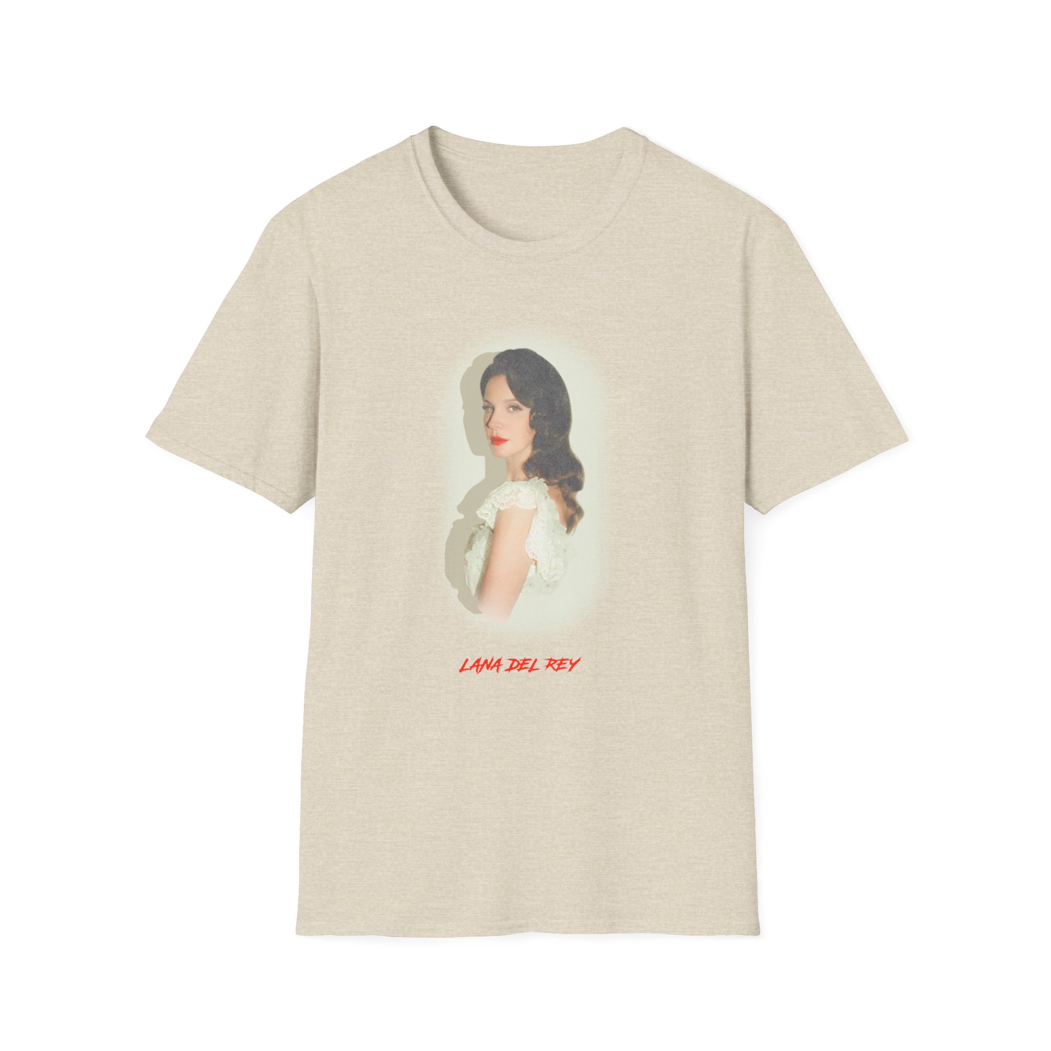 Lanadelrey Indio Portrait Unisex Softstyle T-Shirt - Image 7