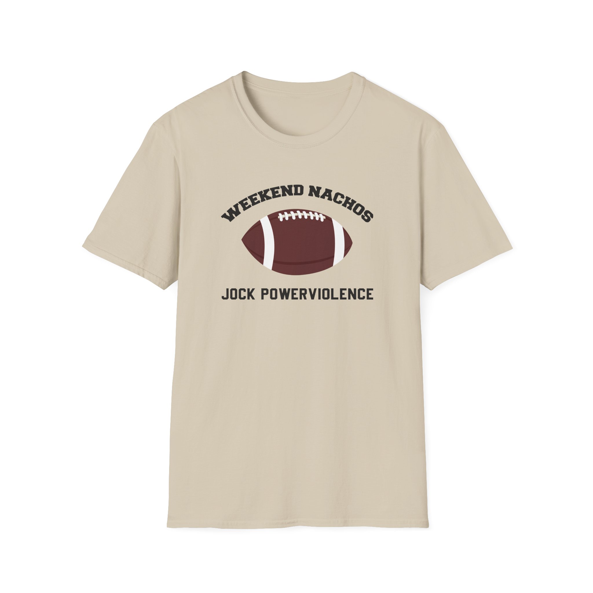 Weekend Nachos Jock Unisex Softstyle T-Shirt - Image 5