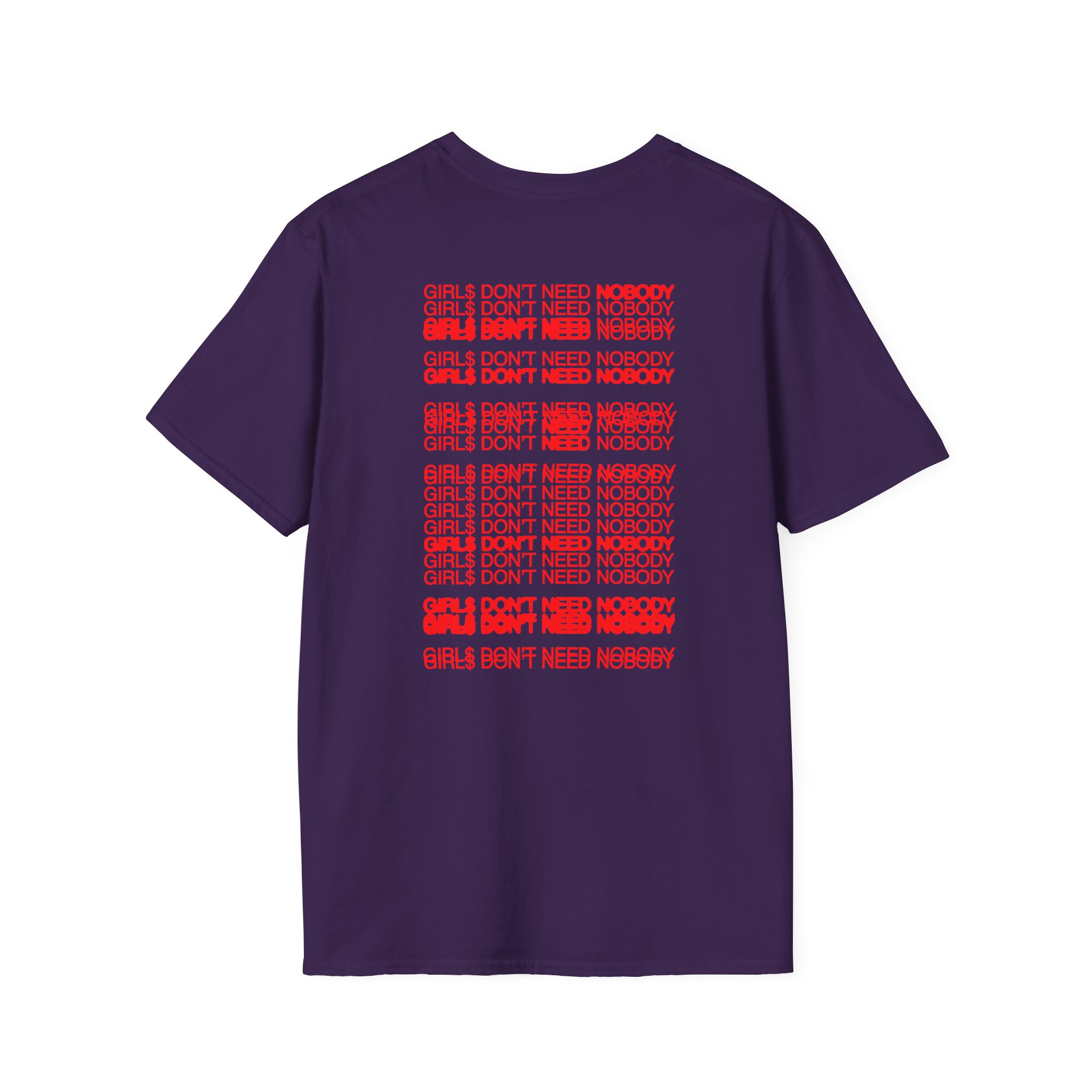 Dom Dolla Don't Need Nobody Repeat Unisex Softstyle T-shirt - Image 24