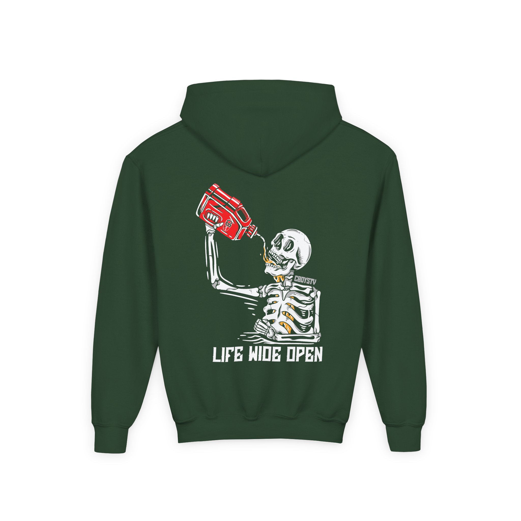 Cboystv Soul Fuel Youth Heavy Blend Hooded Sweatshirt - Image 6