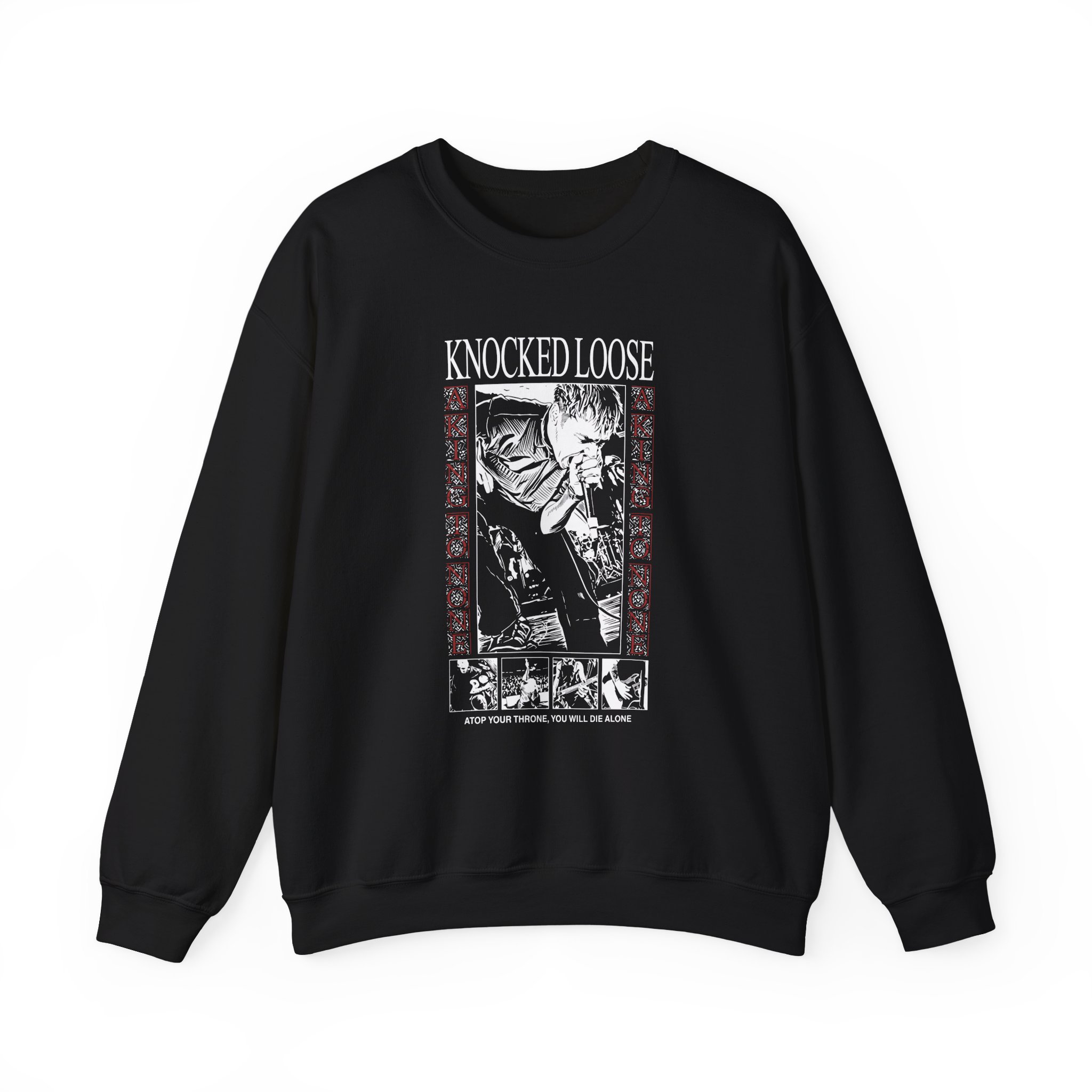 Knocked Loose Atop Your Throne Unisex Heavy Blend™ Crewneck Sweatshirt