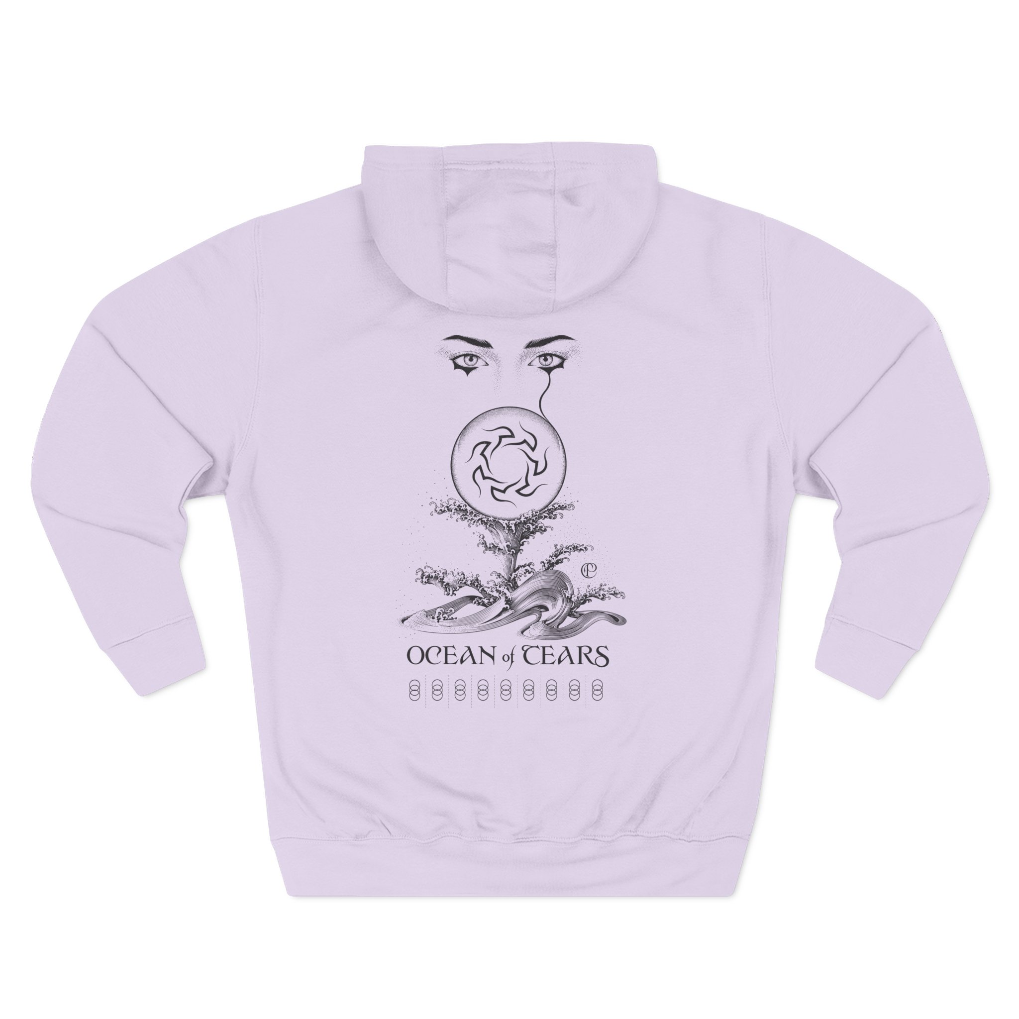 Caroline Polachek Ocean of Tears Three-Panel Fleece Hoodie - Image 12