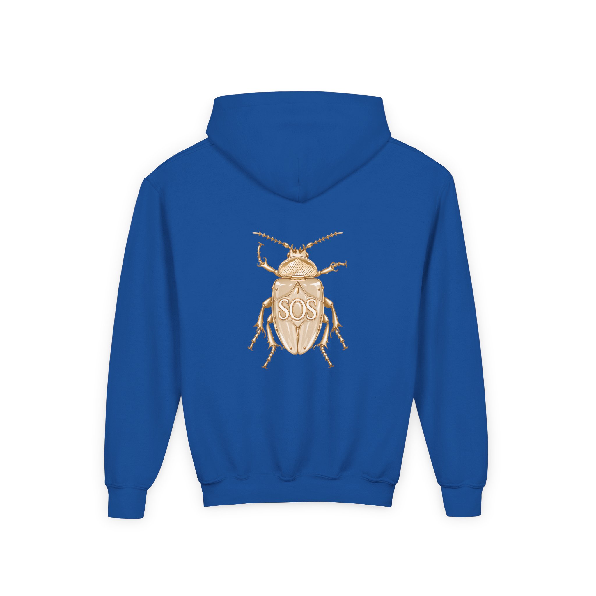 Sza Sos Deluxe Beetle Youth Heavy Blend Hooded Sweatshirt - Image 6