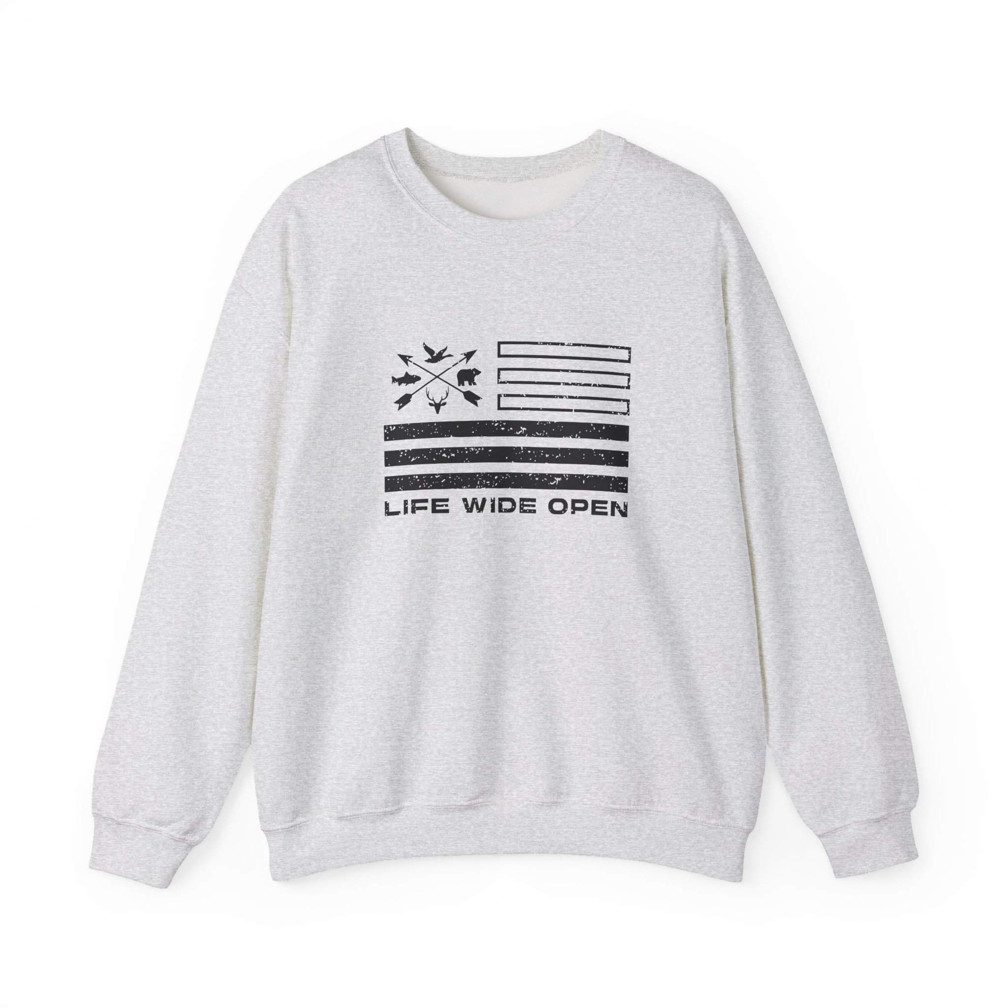 Cboystv Freedom Outdoors Unisex Heavy Blend™ Crewneck Sweatshirt - Image 3