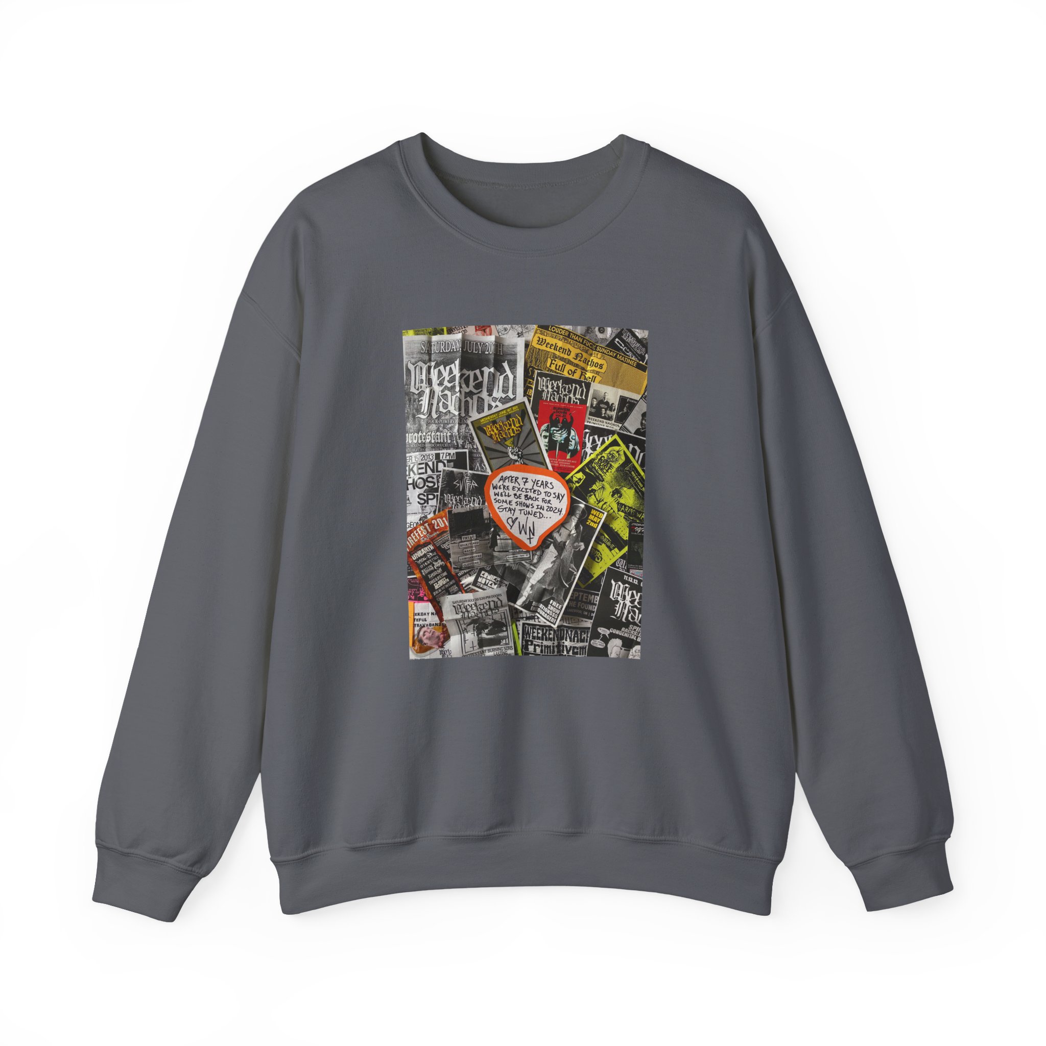 Weekend Nachos Unisex Heavy Blend™ Crewneck Sweatshirt - Image 17