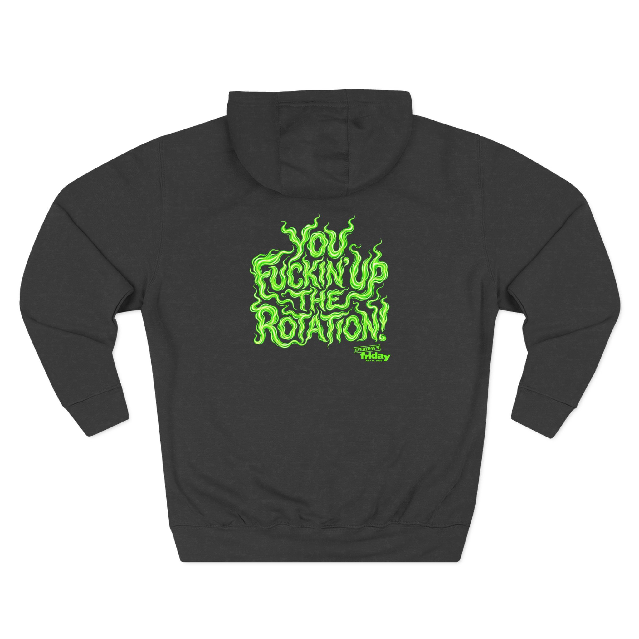 Ice Cube Puff Puff Give Three-Panel Fleece Hoodie - Image 4