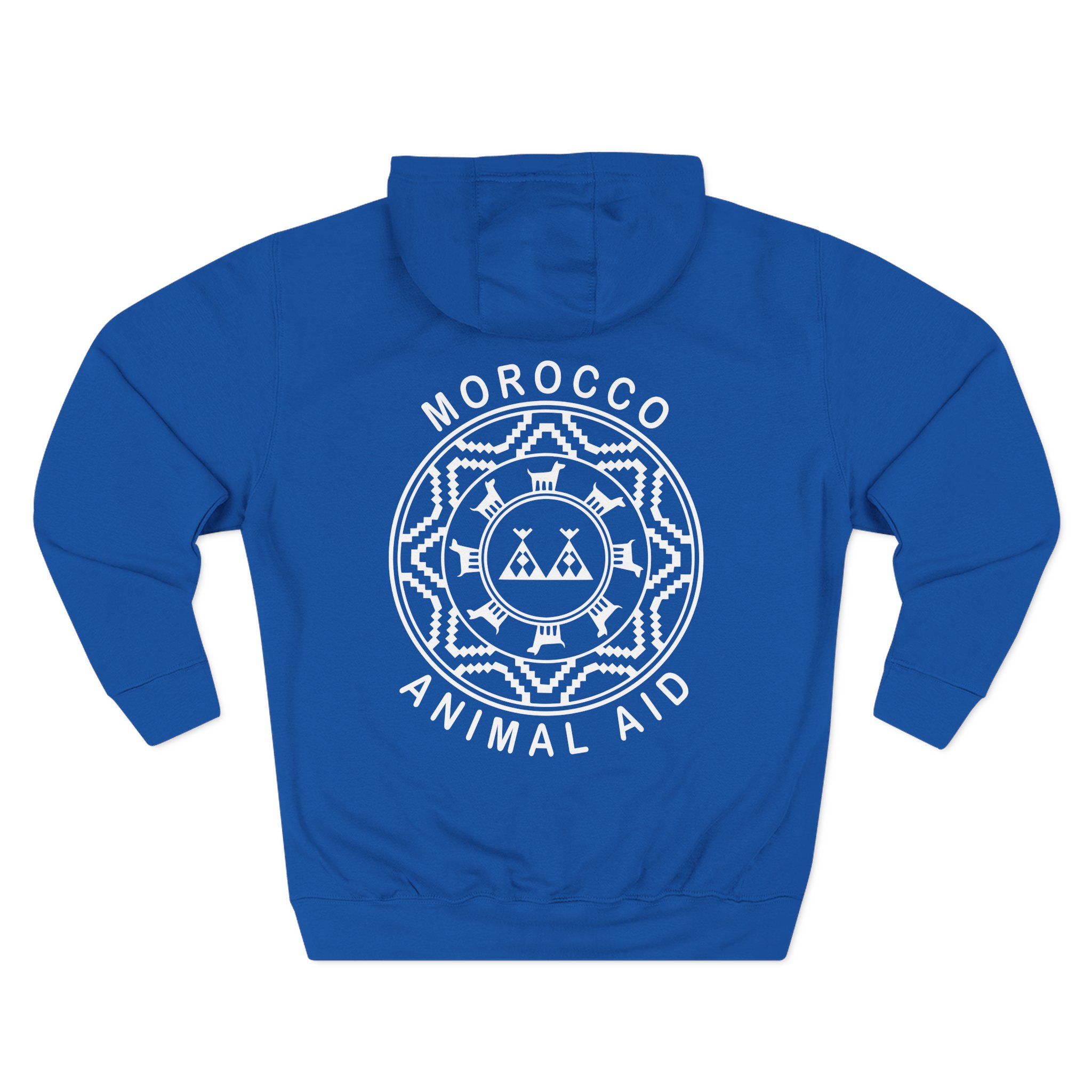 Kinging It Morocco Animal Aid Three-Panel Fleece Hoodie - Image 8
