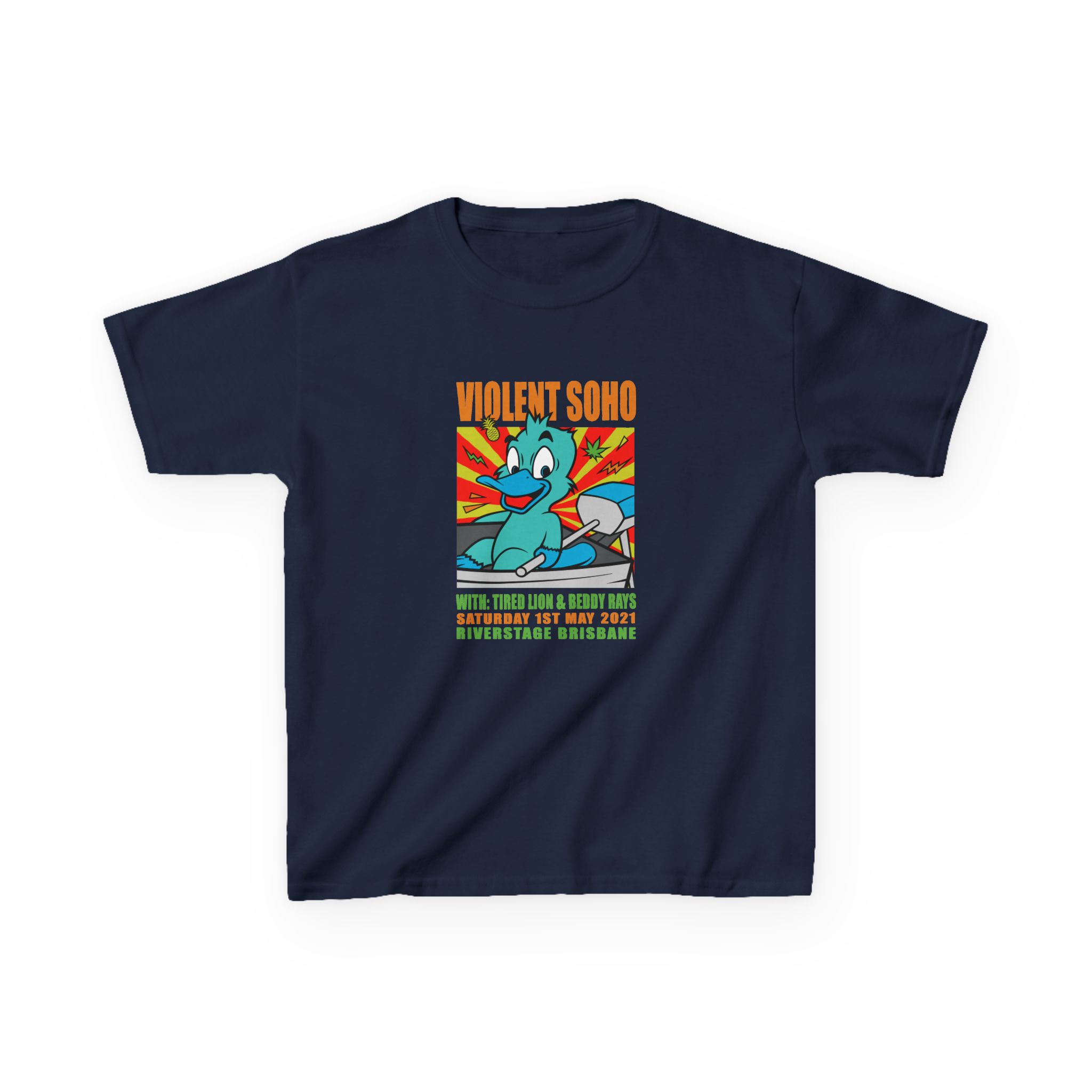 Violent Soho Event Poster Kids Heavy Cotton™ Tee - Image 23