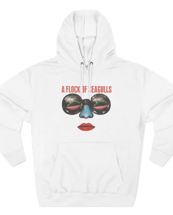 A Flock of Seagulls Us 1982 Tour Three-panel Fleece Hoodie