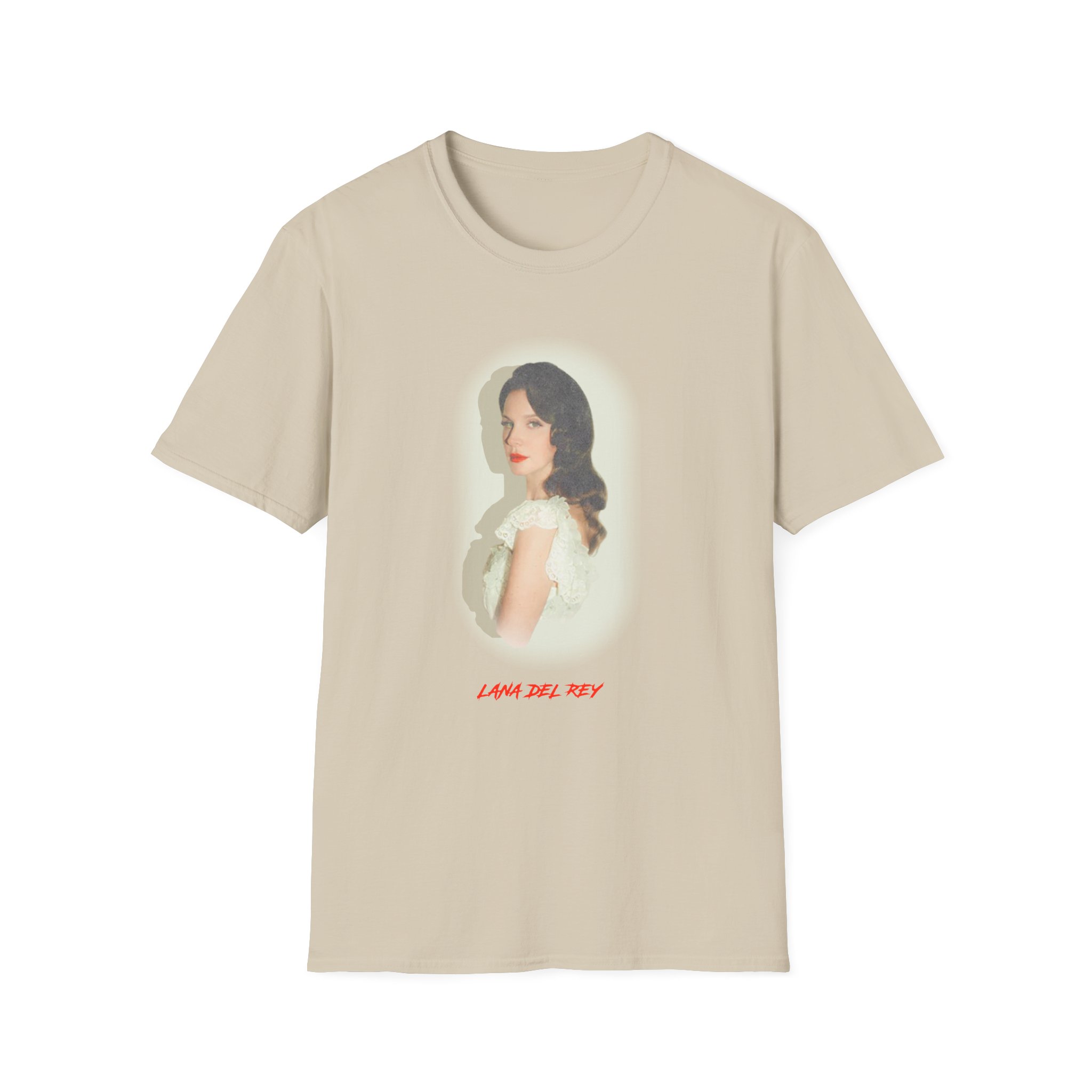 Lanadelrey Indio Portrait Unisex Softstyle T-Shirt - Image 9