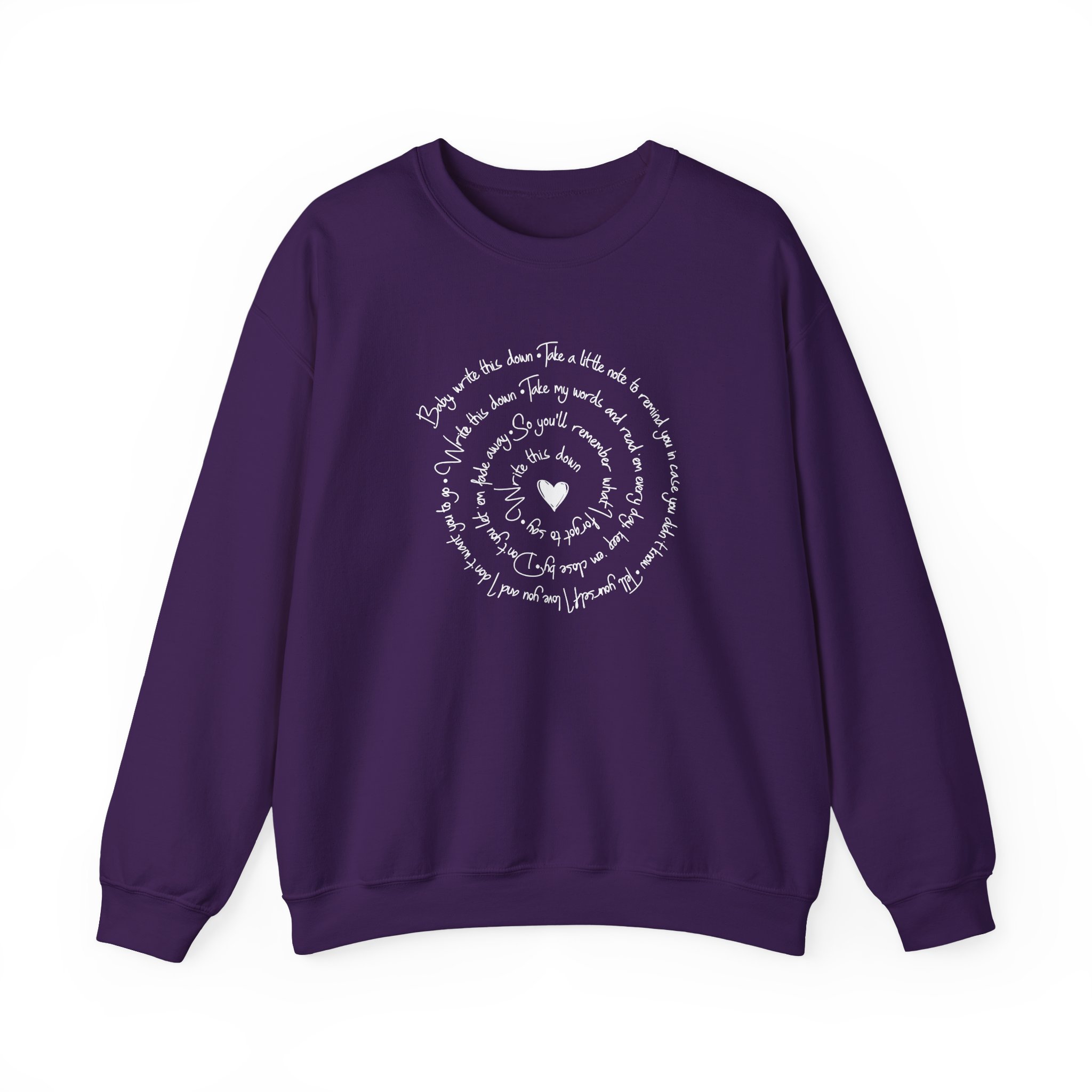 George Strait Wine Write This Down Unisex Heavy Blend™ Crewneck Sweatshirt - Image 19