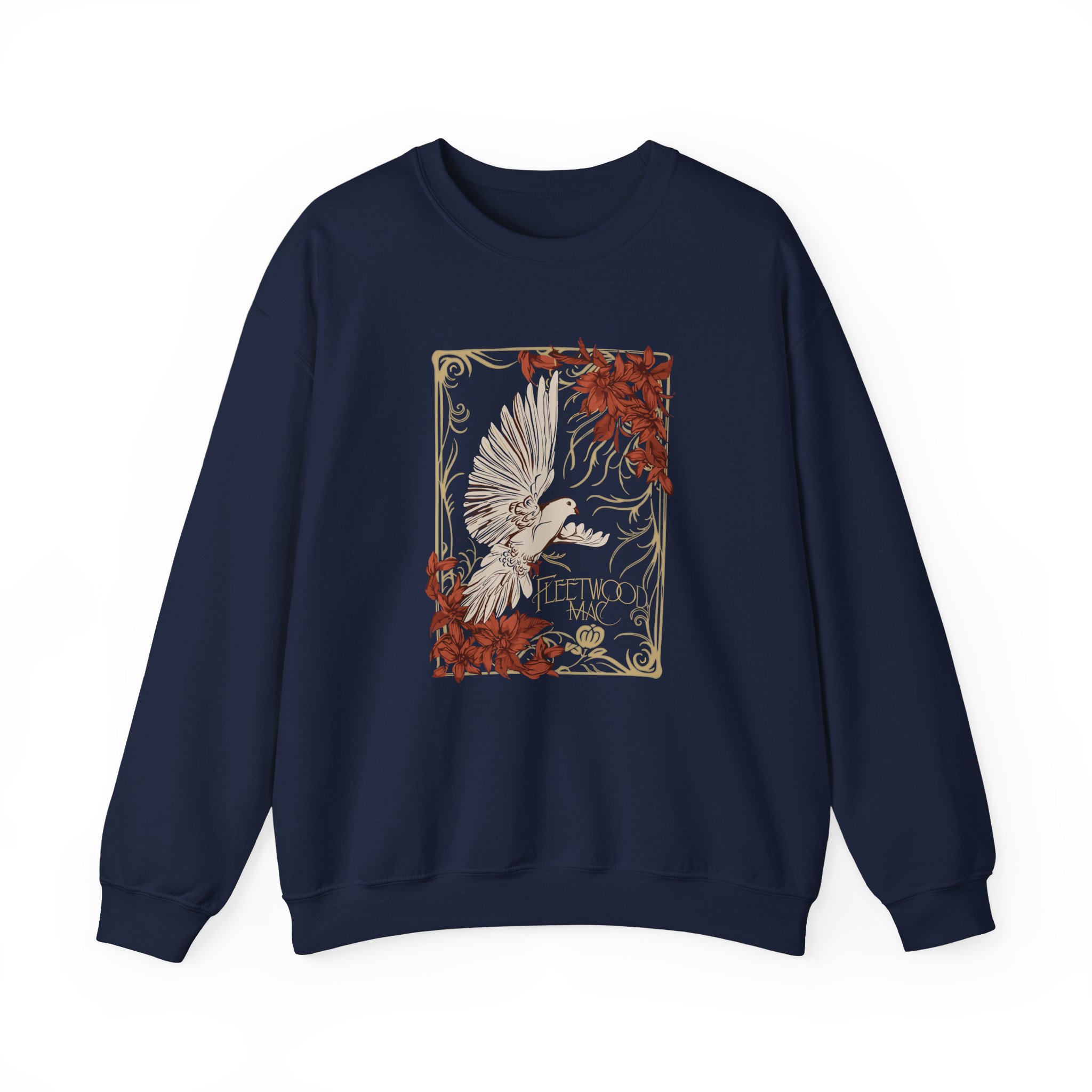 Fleetwood Mac Dove Unisex Heavy Blend™ Crewneck Sweatshirt - Image 7
