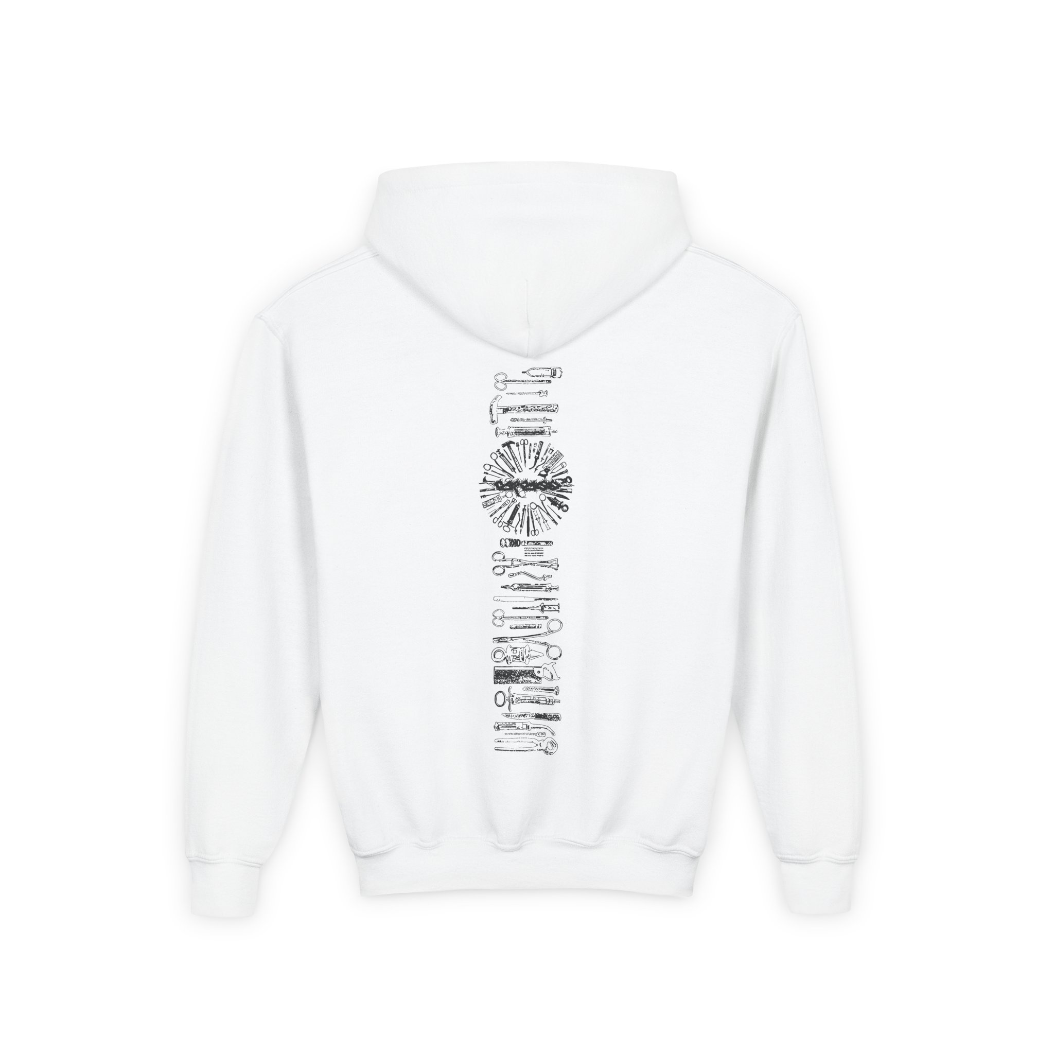 Youth Carcass Heavy Blend Hooded Sweatshirt - Image 2
