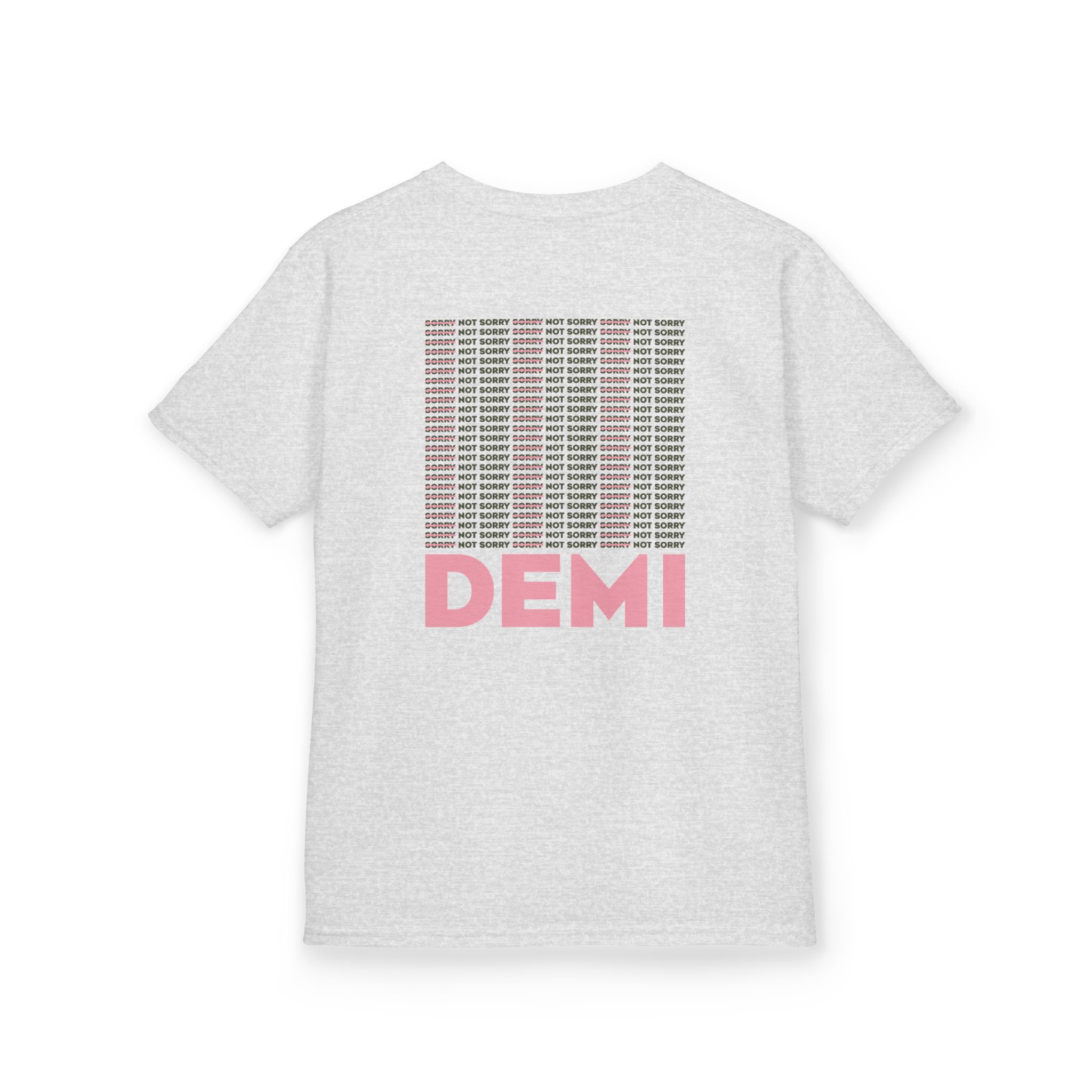 D L Not Sorry Kids Heavy Cotton™ Tee - Image 4
