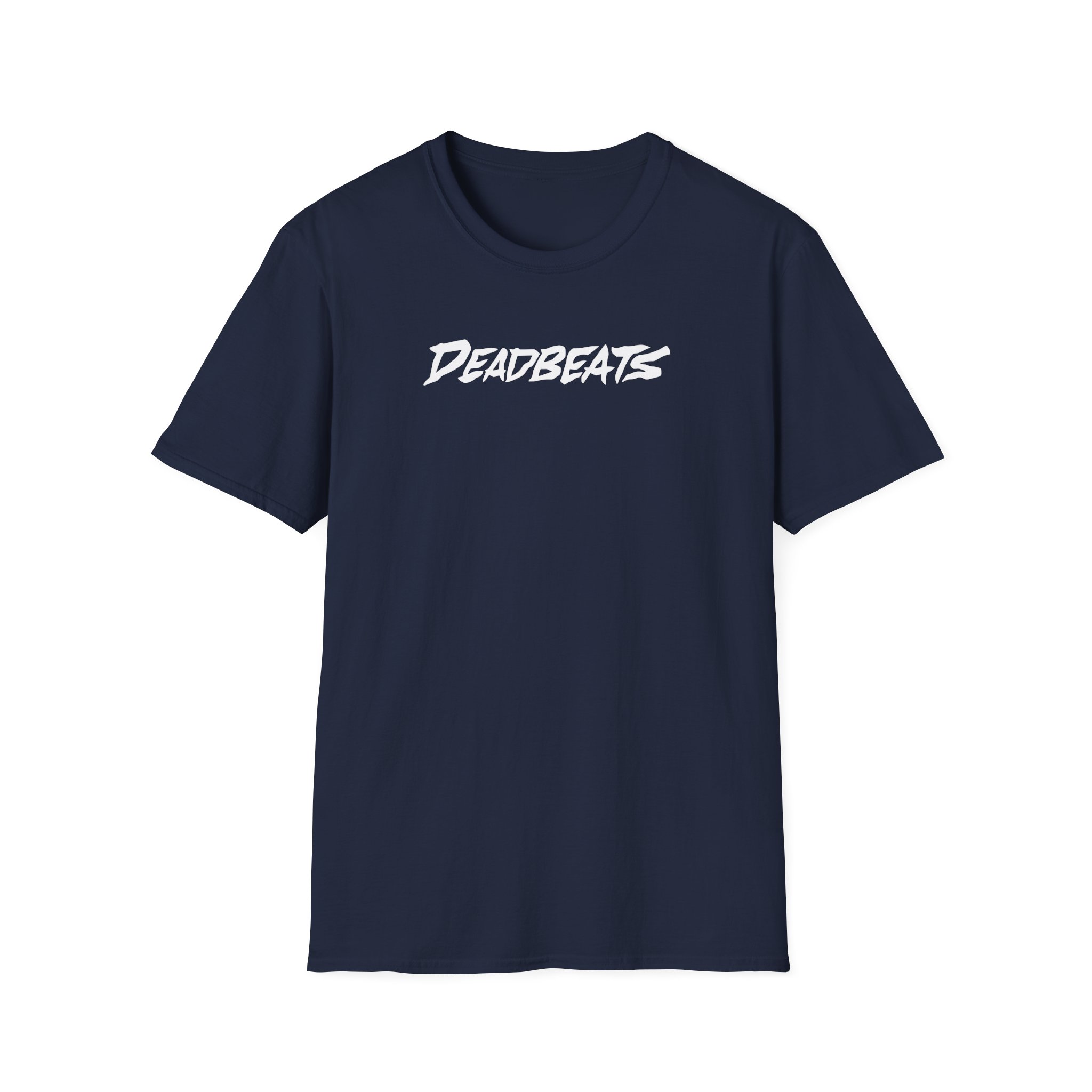 Deadbeats Label Logo Unisex Softstyle T-Shirt - Image 25