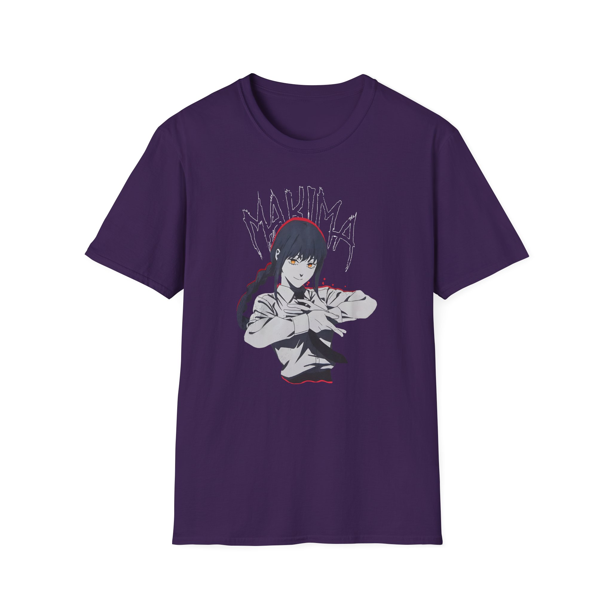 Chainsaw Man Makima Unisex Softstyle T-Shirt - Image 15