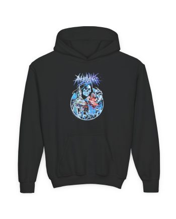 Angelmaker Angel Of Death Youth Heavy Blend Hooded Sweatshirt