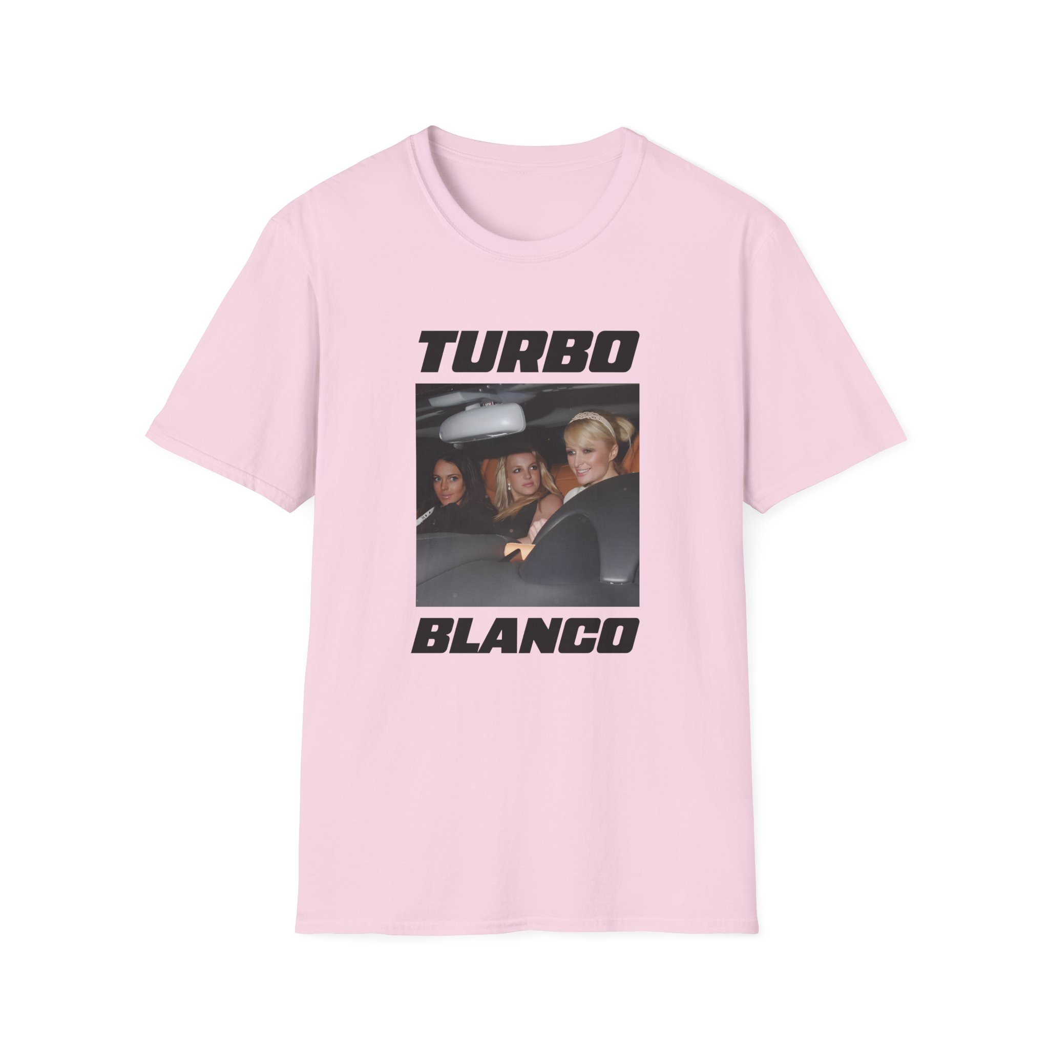 Chris Lorenzo Turbo Blanco Unisex Softstyle T-shirt - Image 19