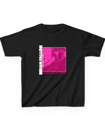 Brian Fallon Not Bad Pink Graphic Kids Heavy Cotton™ Tee
